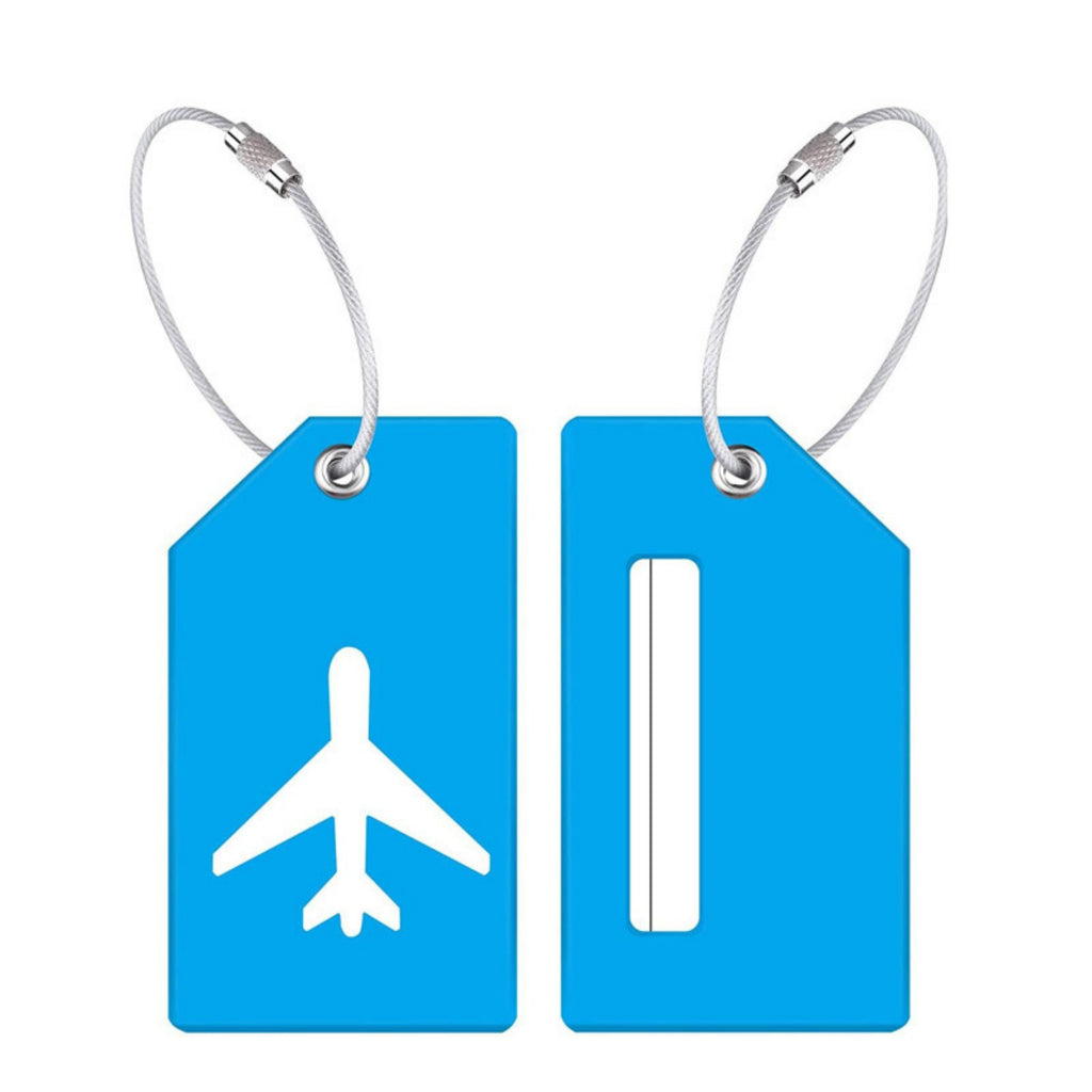 Silicone Suitcase Tags Luggage Travel Labels Name Id Card