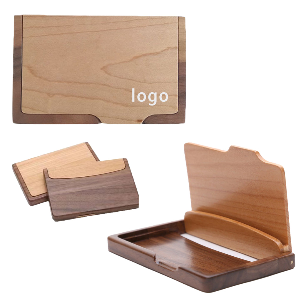 Wooden Business Card Holder