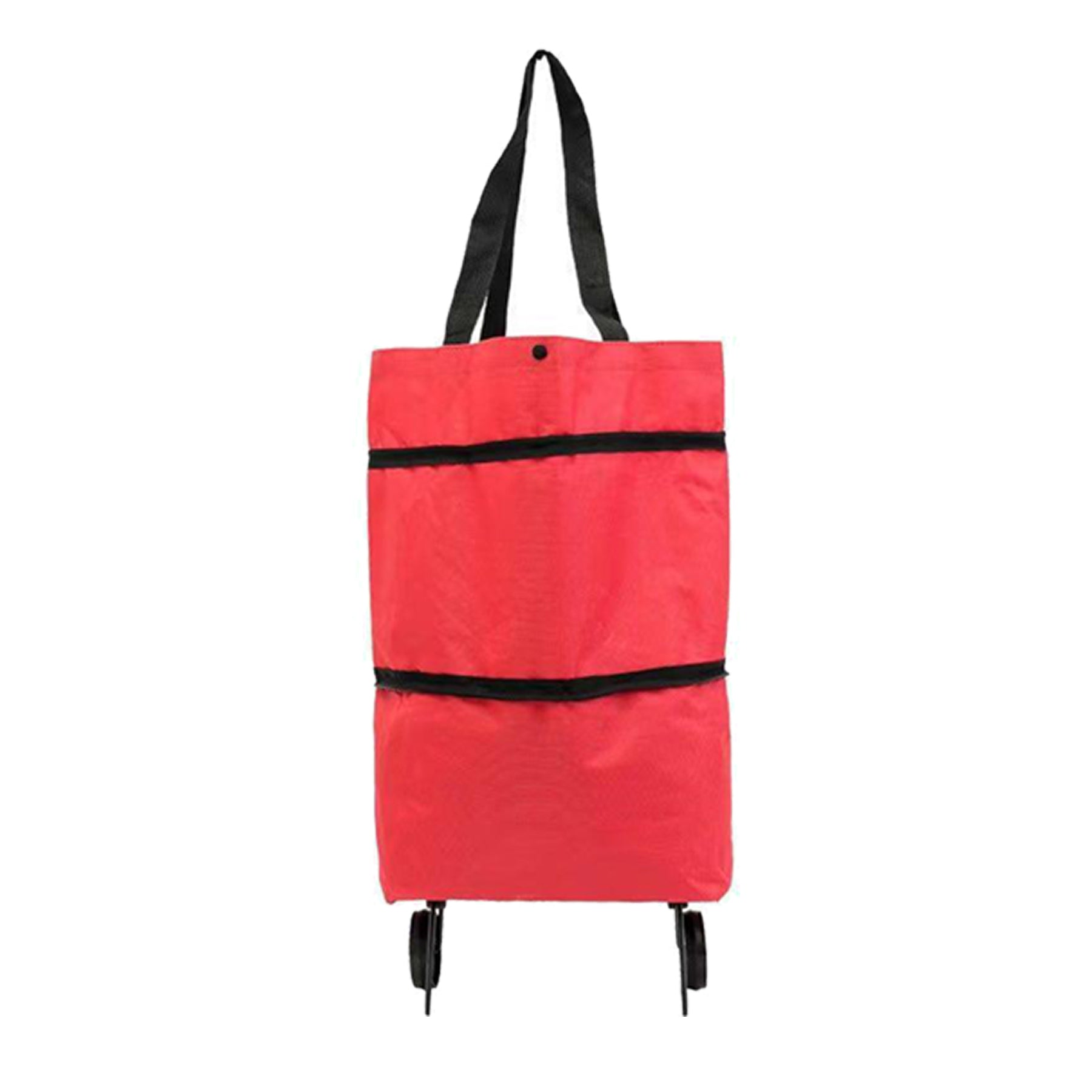 Foldable Tote Grocery Cart With Wheels