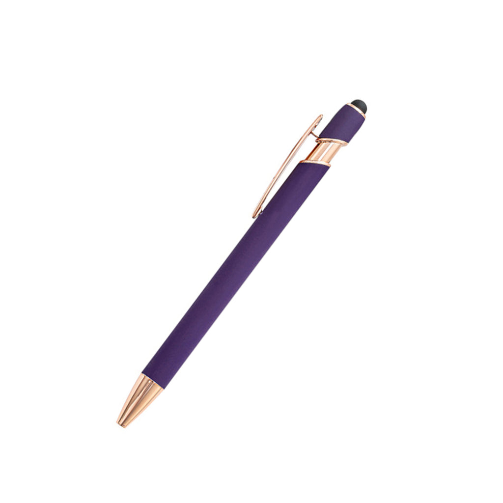 Aluminum Rod Press Touch Multifunctional Ballpoint Pen