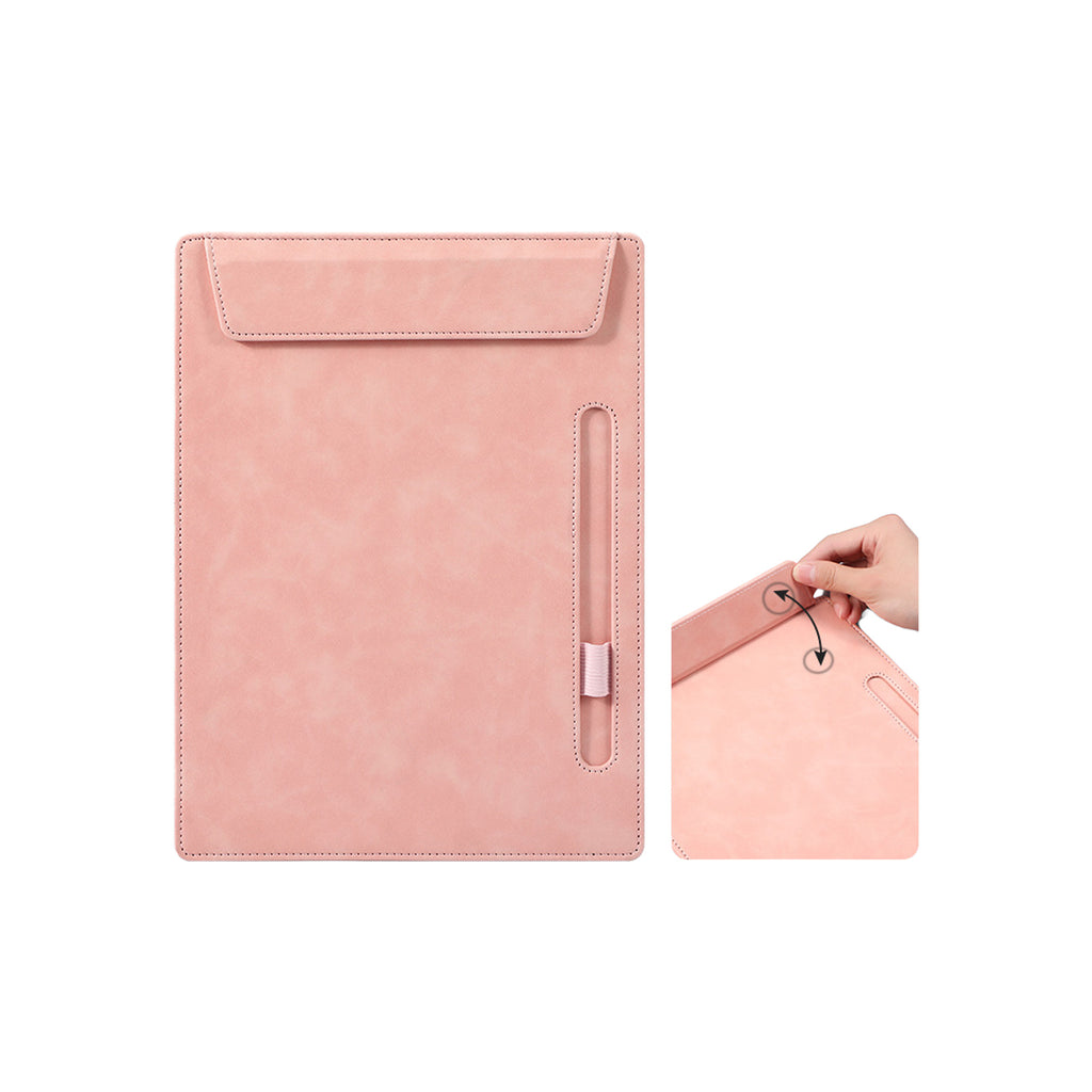 Leather A4 Conference Padfolio With Pen Holde