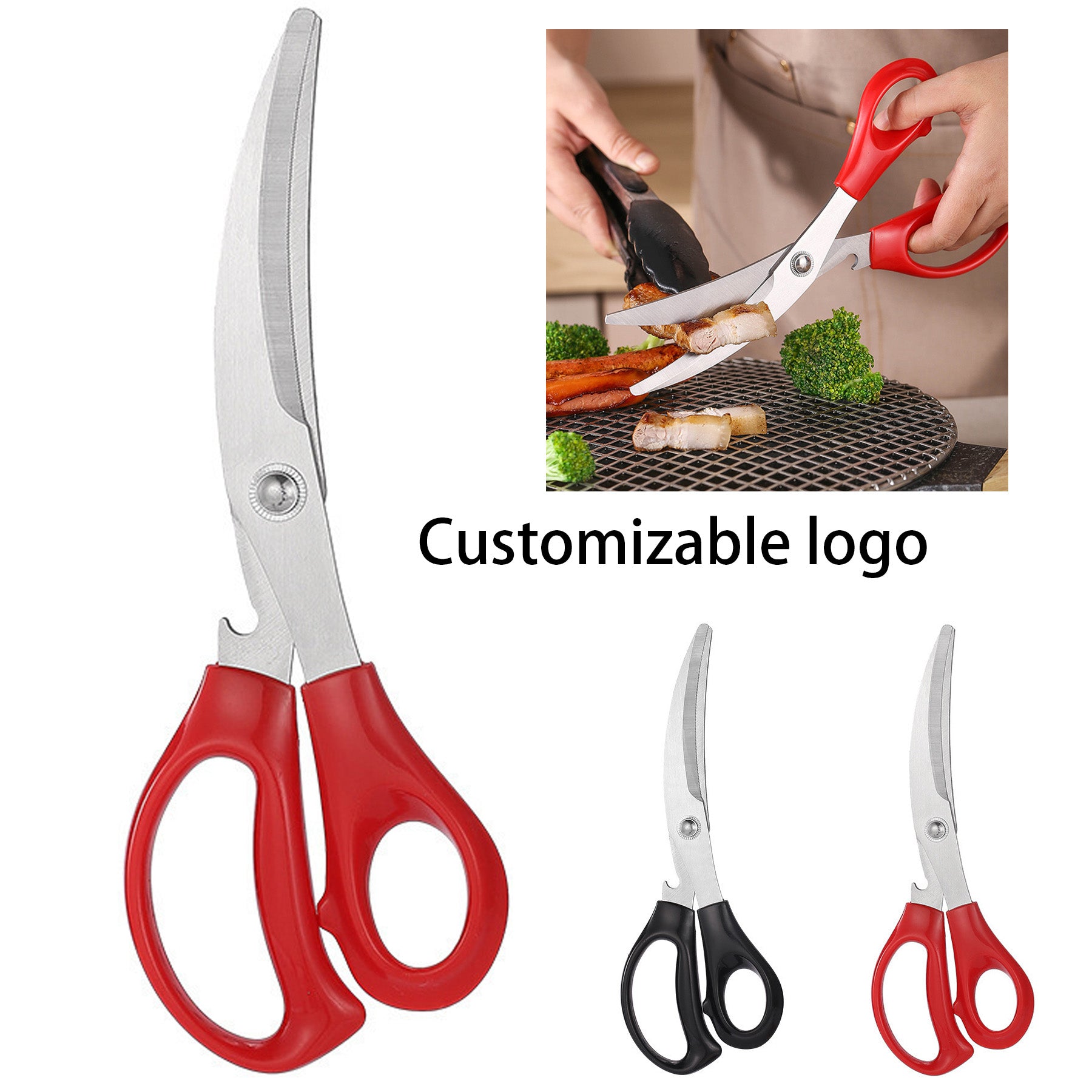 Stainless Steel Barbecue Scissors