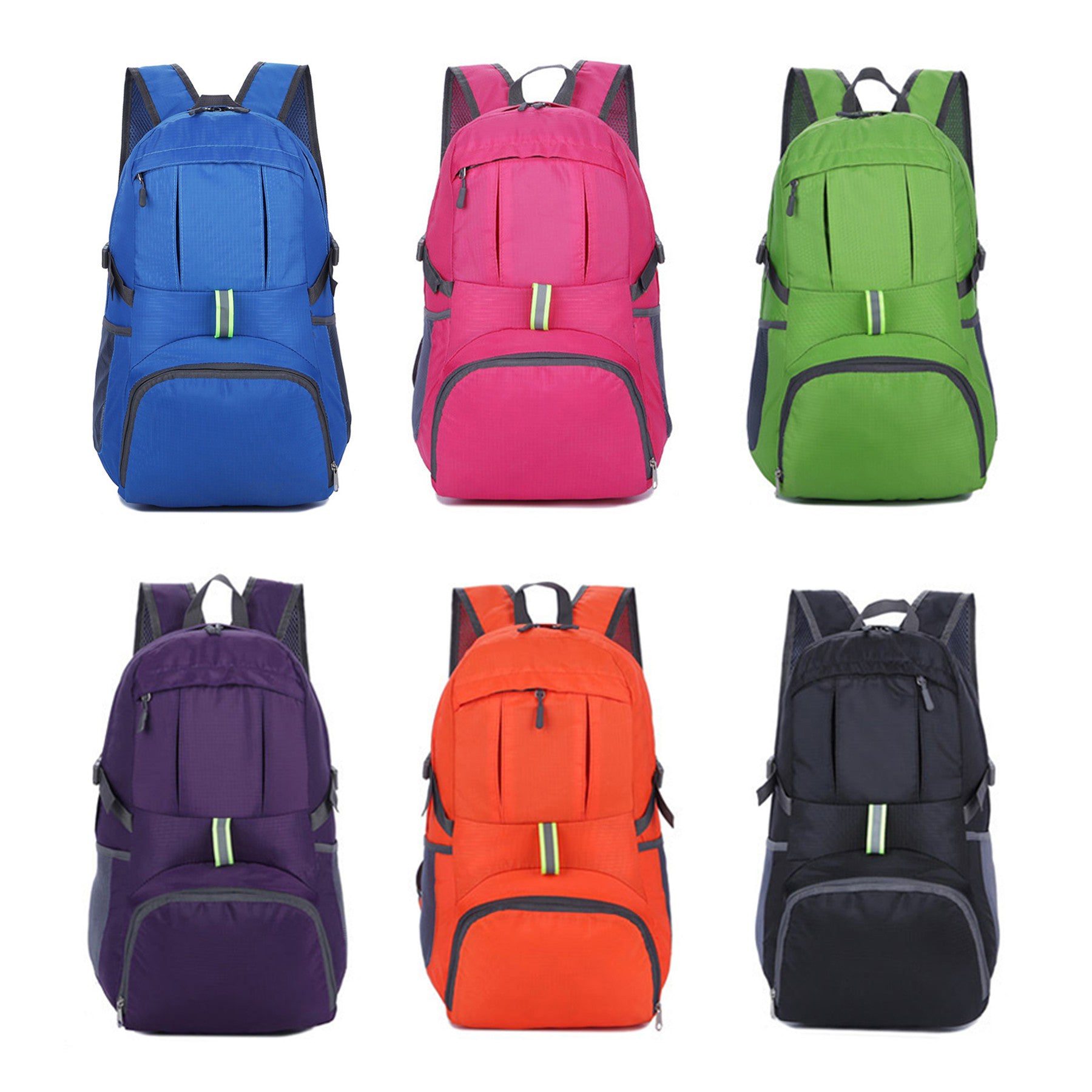 Large Capacity Foldable Hiking Backpack