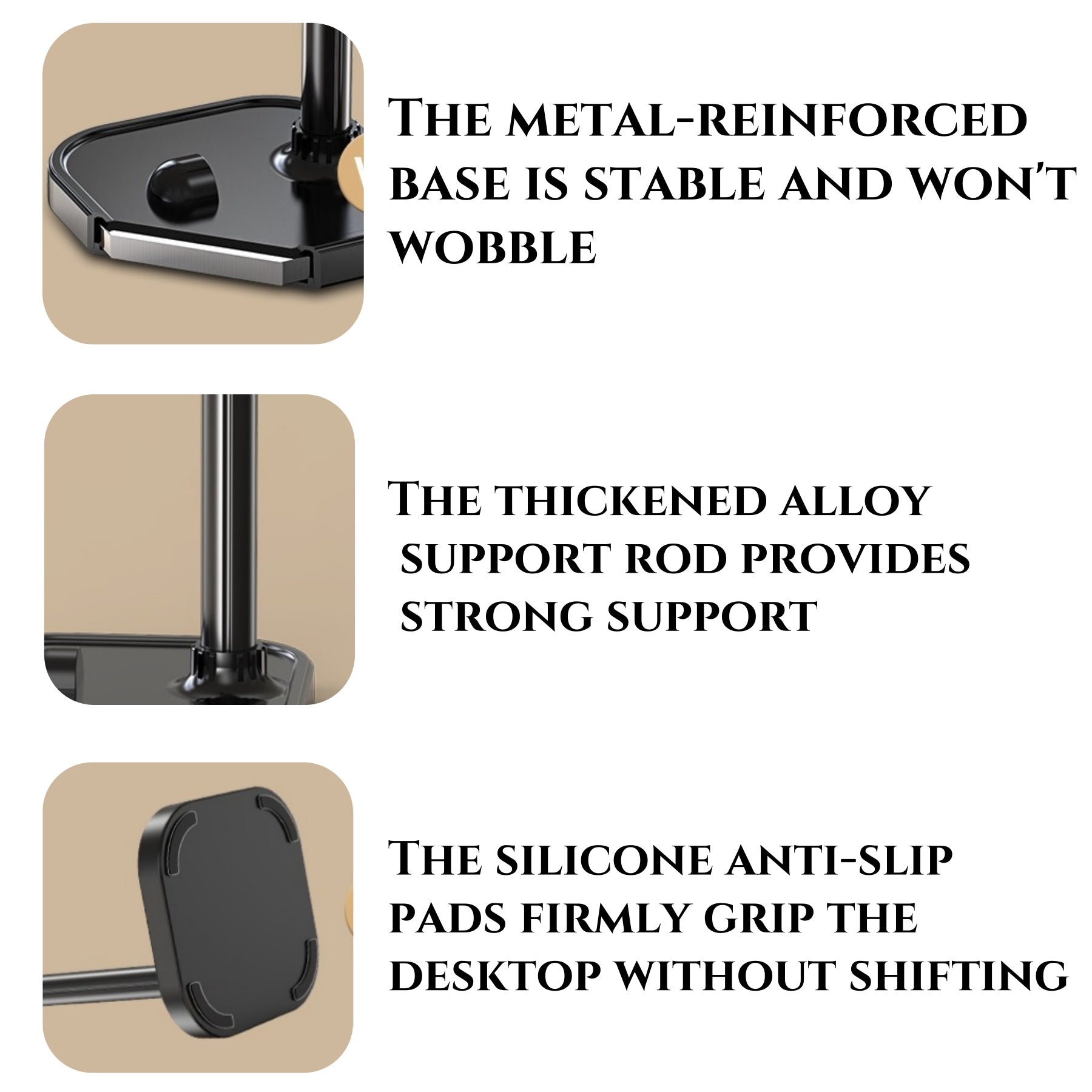 Adjustable-Height Phone Holder