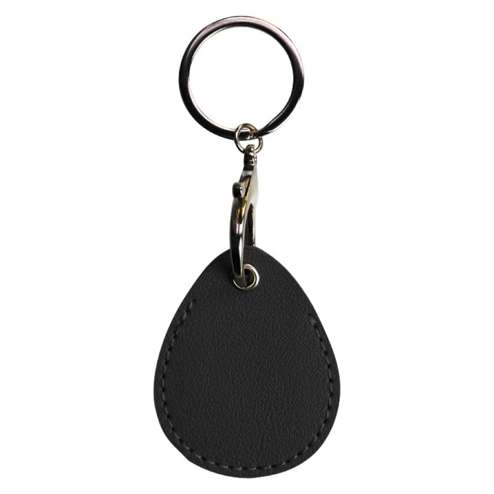 PU Leather Teardrop Card Holder