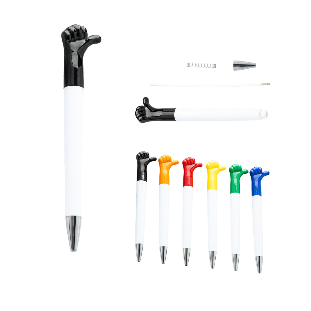 Hand Gesture Plastic Ballpoint Pen