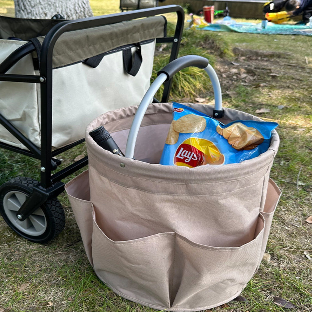 Handheld Oxford Cloth Picnic Basket