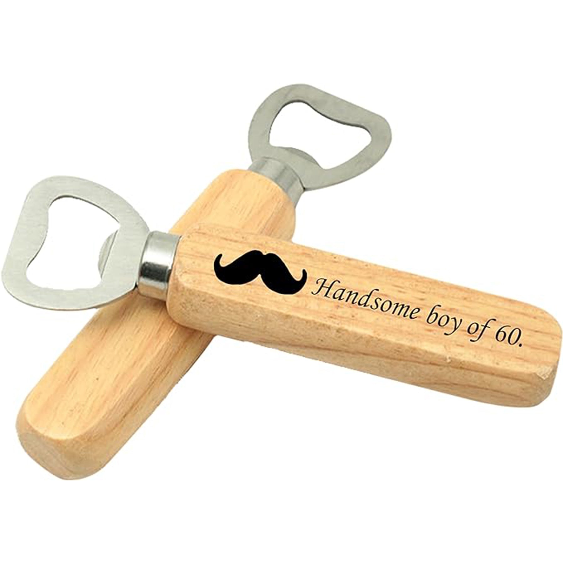 Wooden Handle Beer Bottle Opener