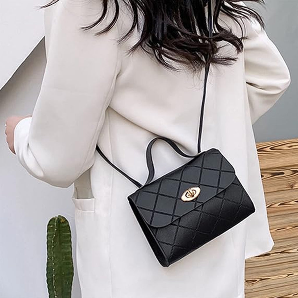 Small Trendy Purse Satchel Bag