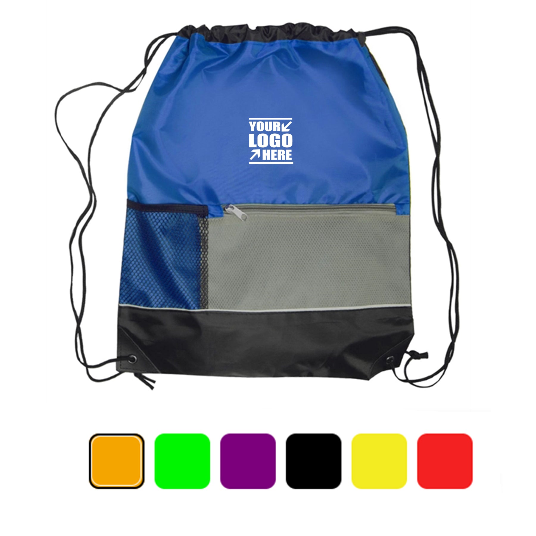 Tri Color Sports Gym String New Designer Drawstring Bag