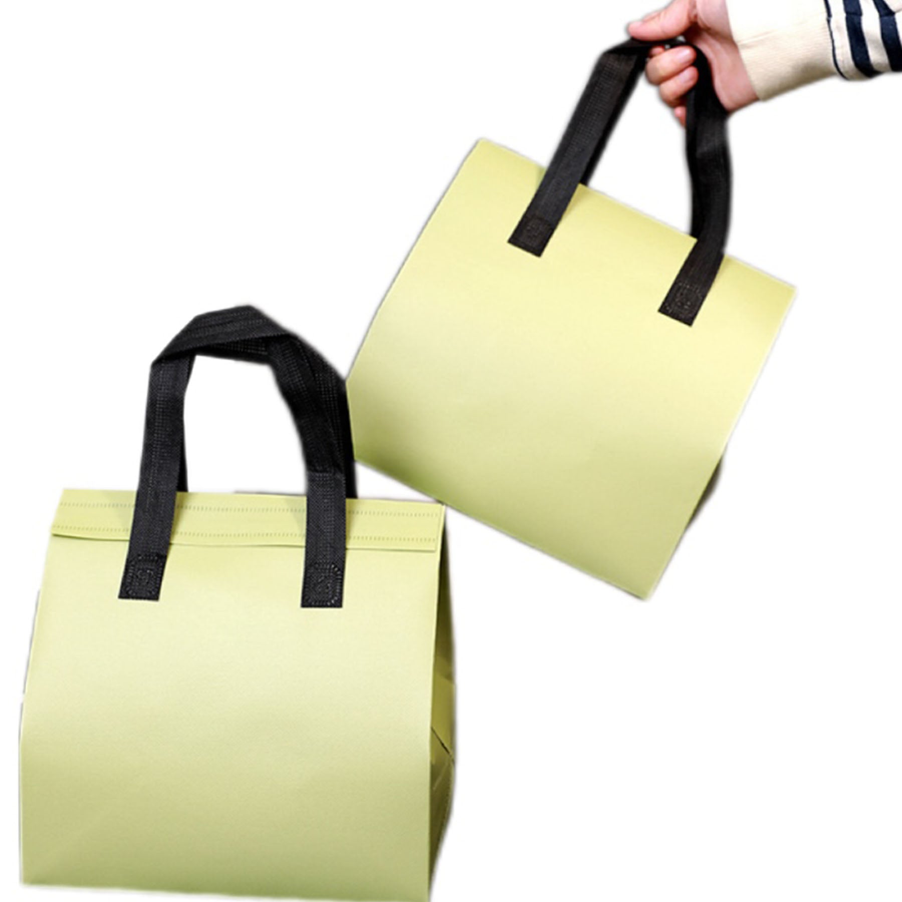 Premium Kraft-Colored Insulated Delivery Bag