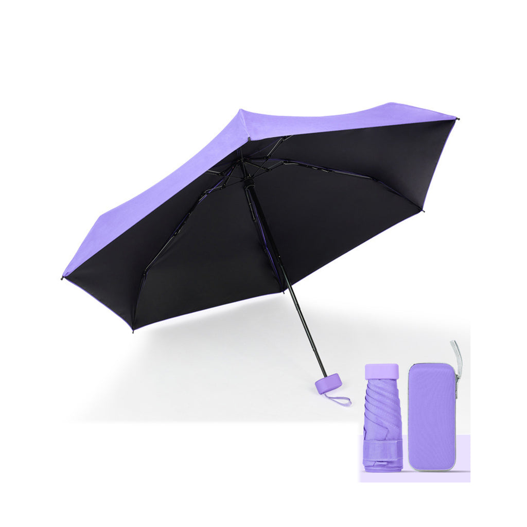 Sunscreen And UV Resistant Folding Compact Portable Sunshade Umbrella