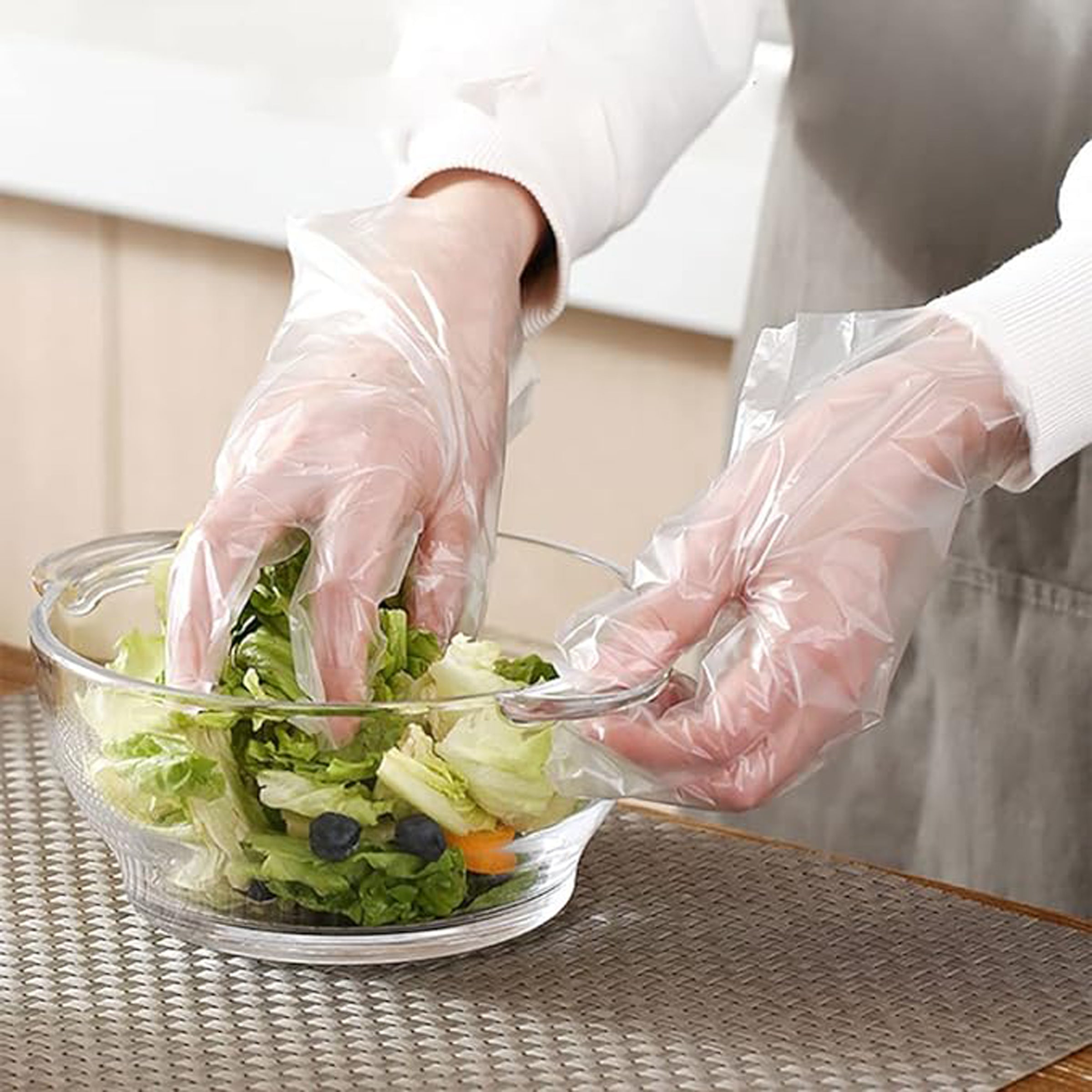 Disposable Pe Gloves Individual Pack
