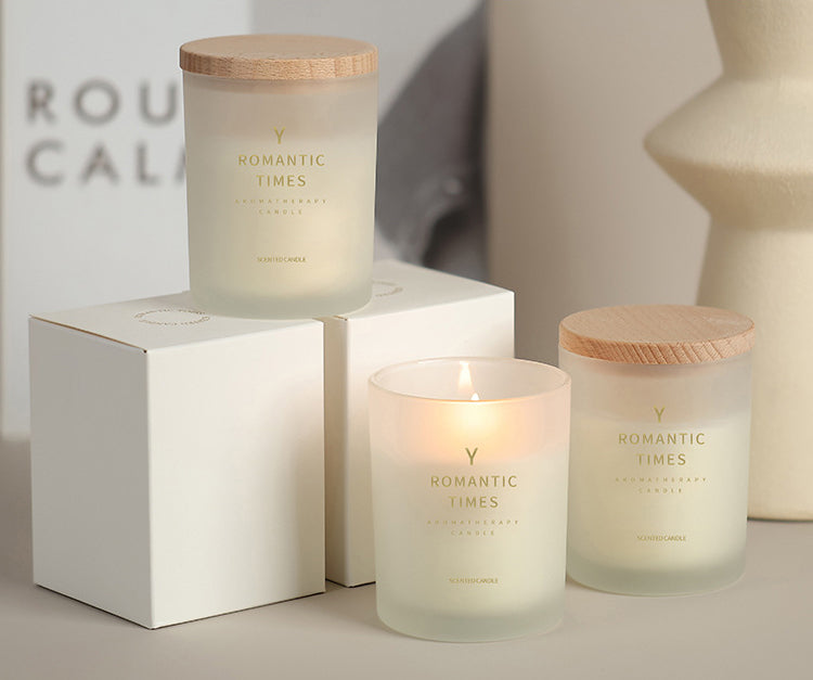 Soya Wax Frosted Tumbler Scented Candle