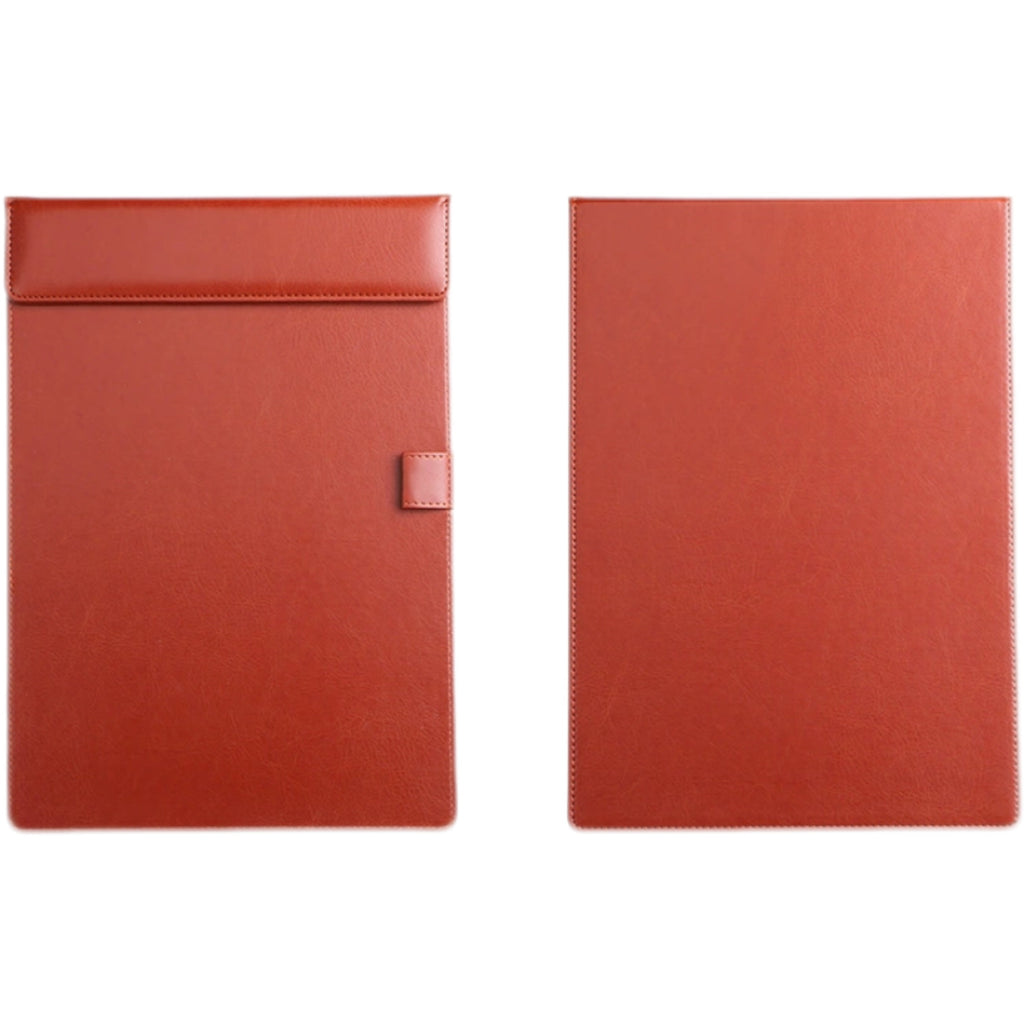 PU Leather Magnetic Clip Writing Clipboards