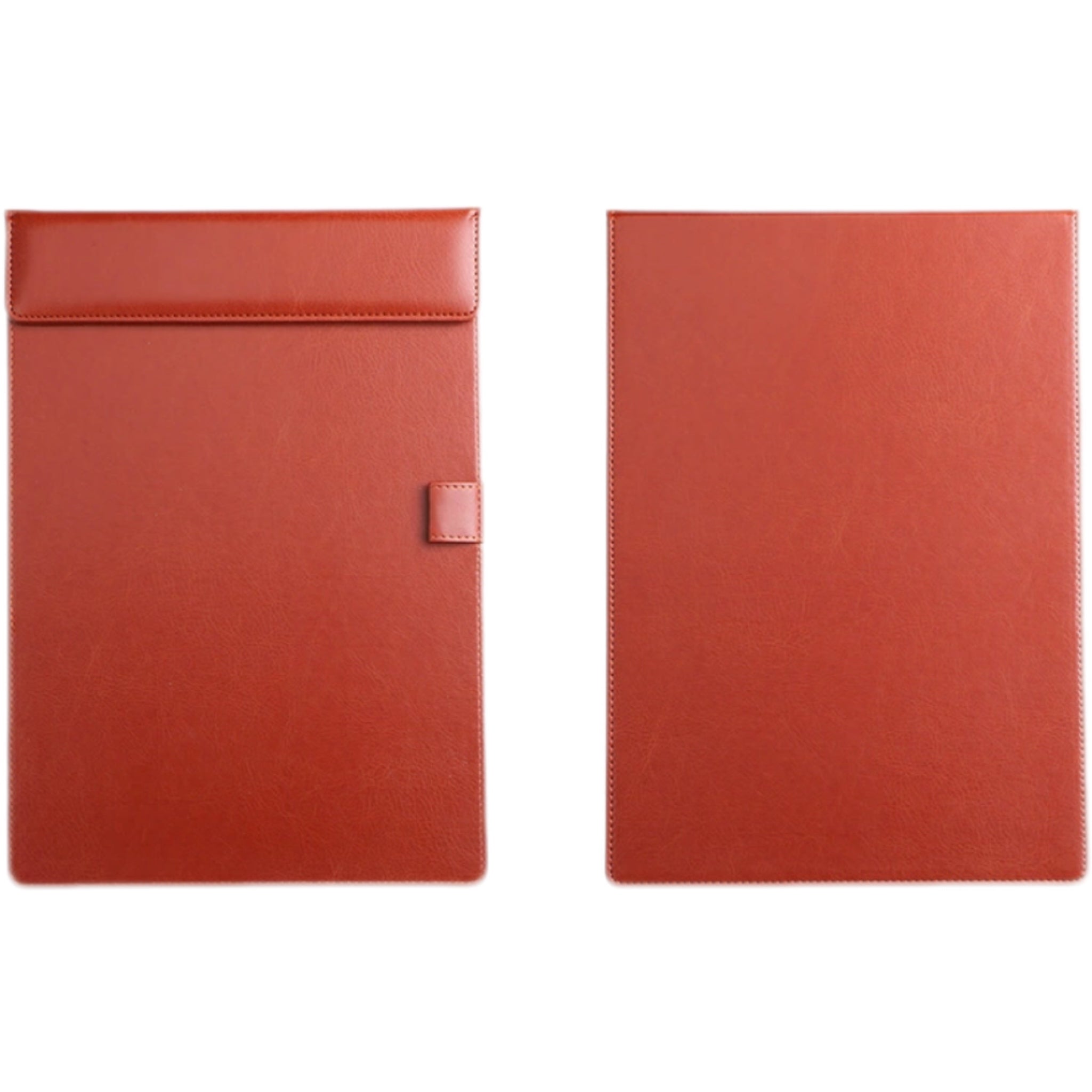 PU Leather Magnetic Clip Writing Clipboards