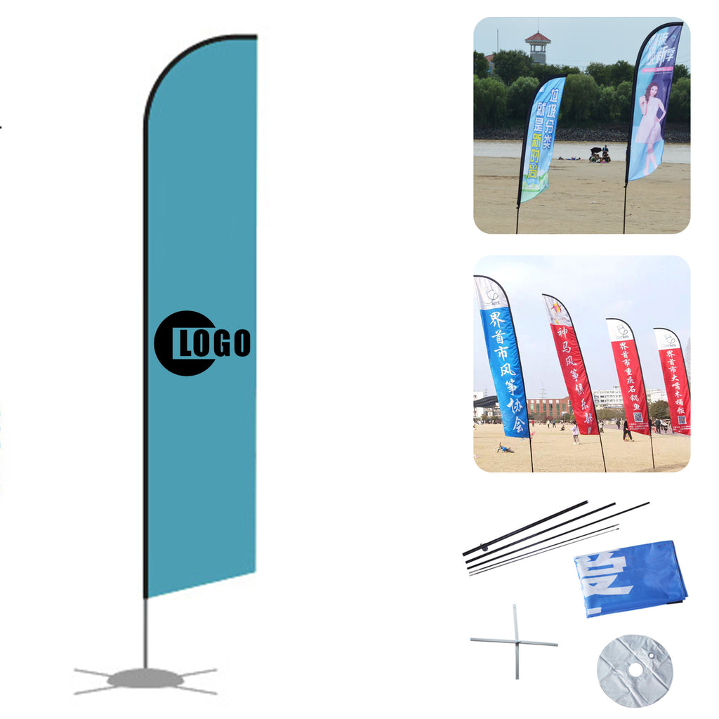 Feather Flag Banner For Business Advertisemen