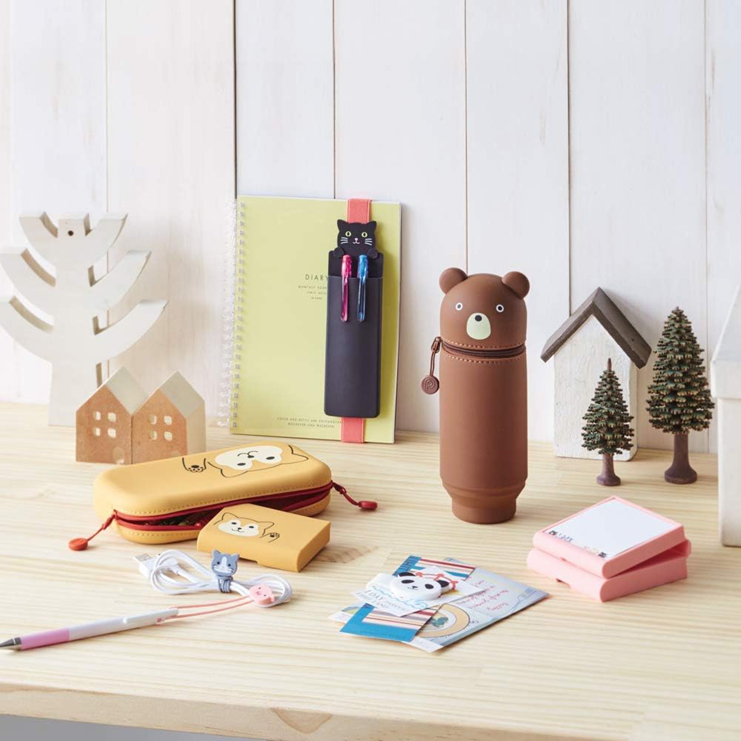 Large Stand Up Pencil Case