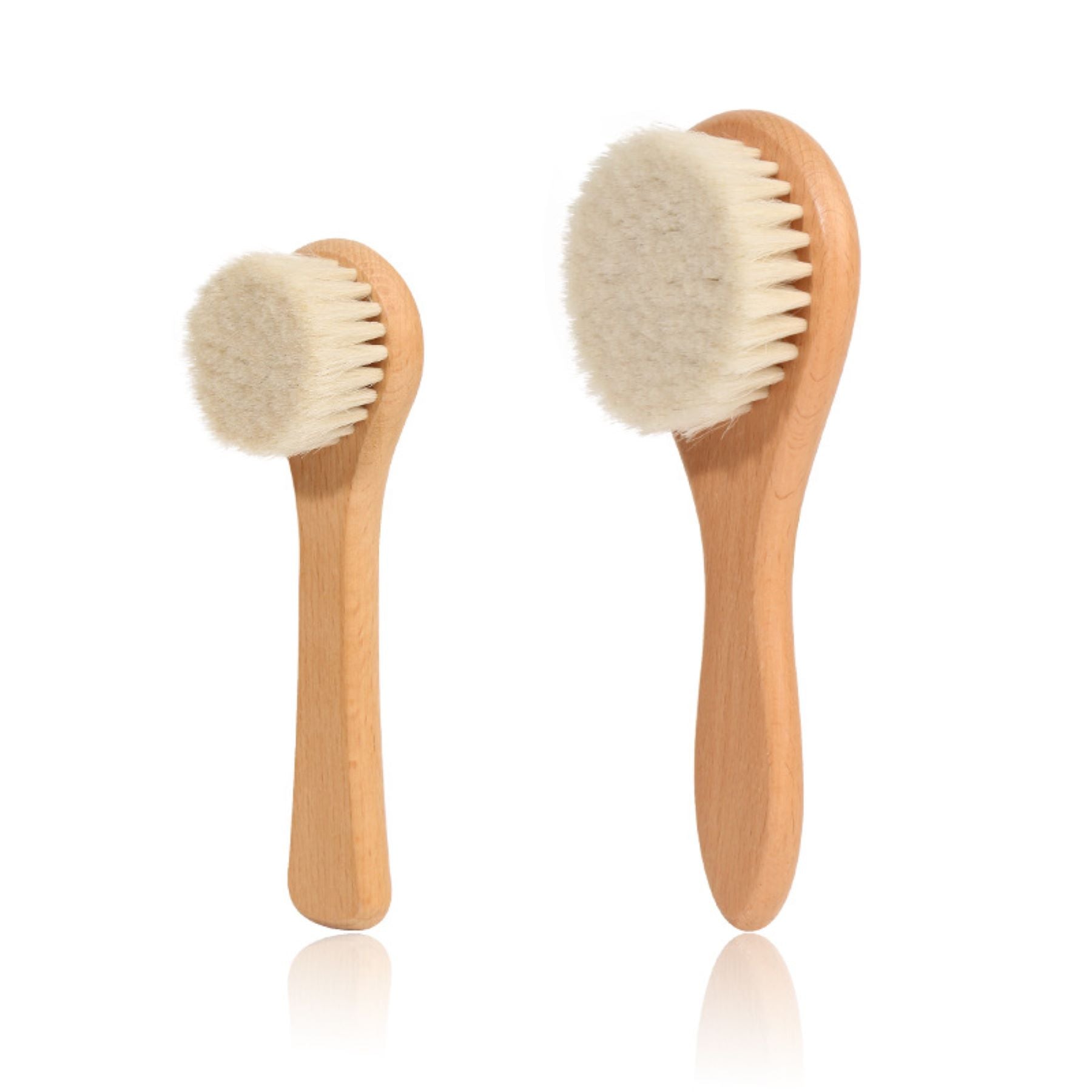 Baby Bathing Wool Brush