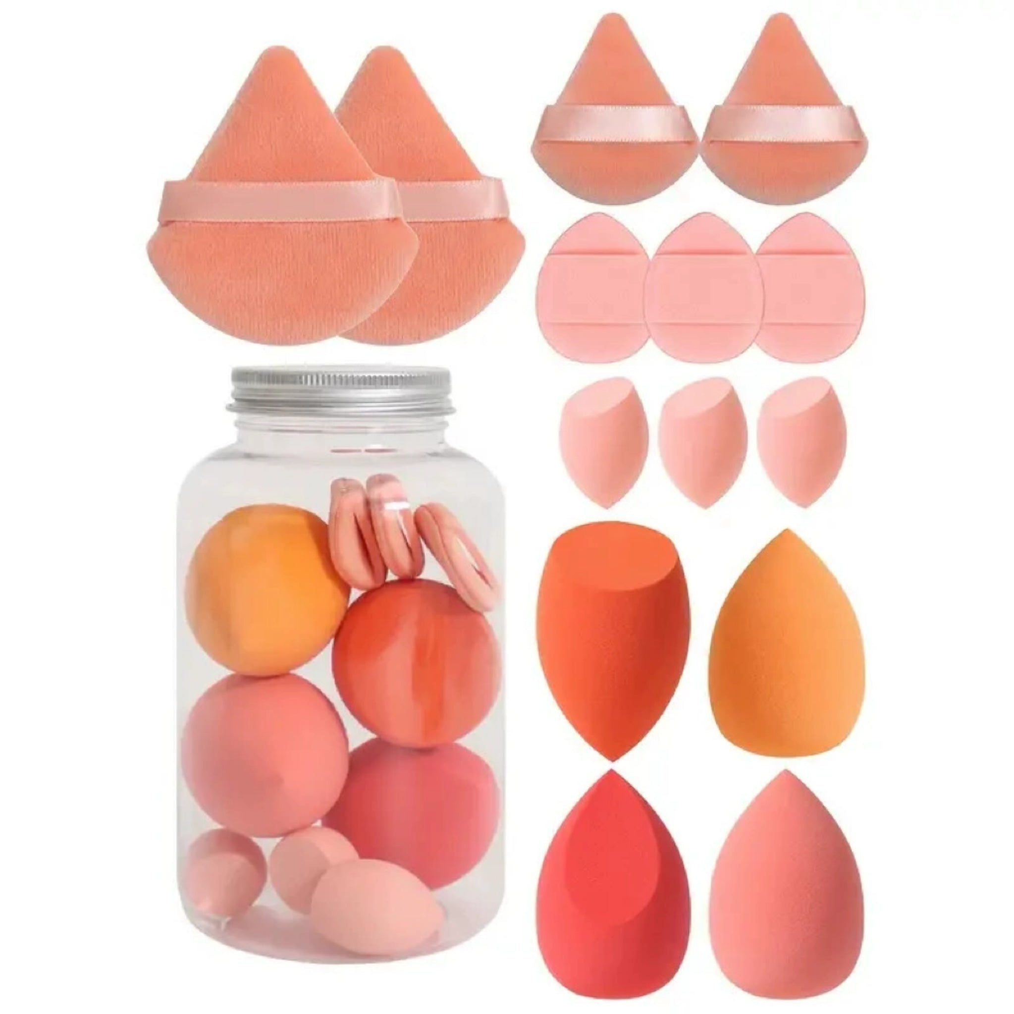 14-Piece Makeup Puff Set