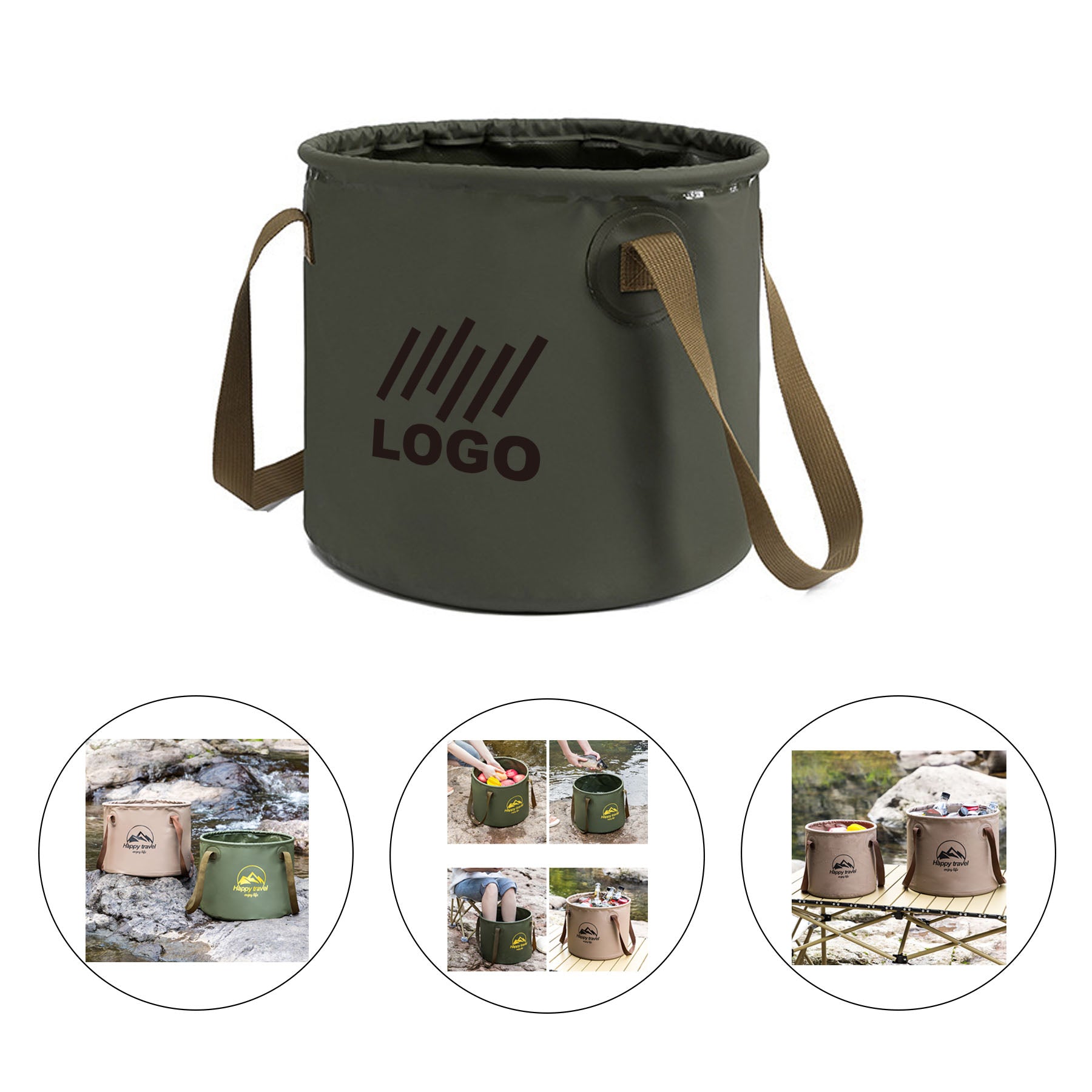 Multifunction Oxford Travel Foldable Bucket