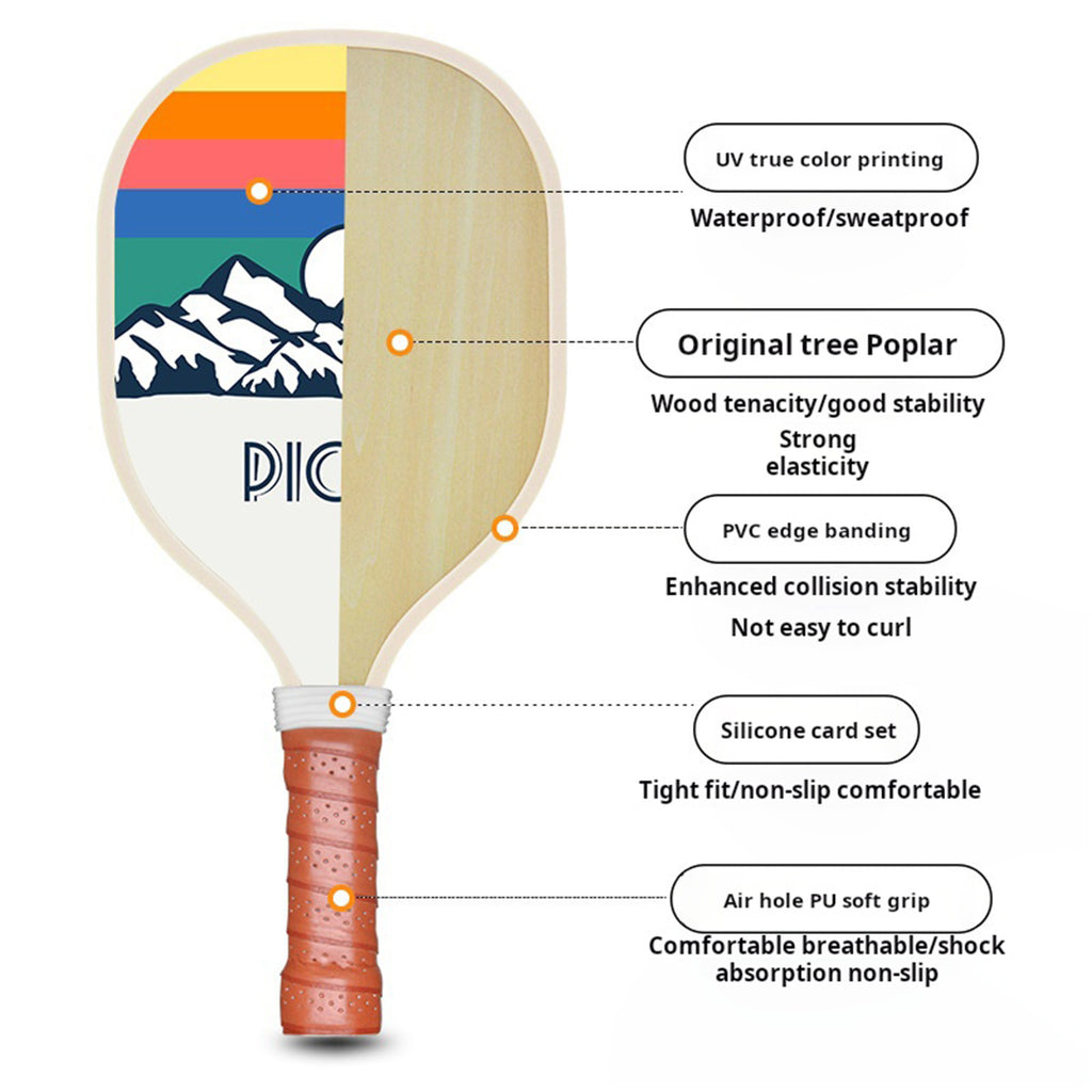 Wood Pickleball Paddles