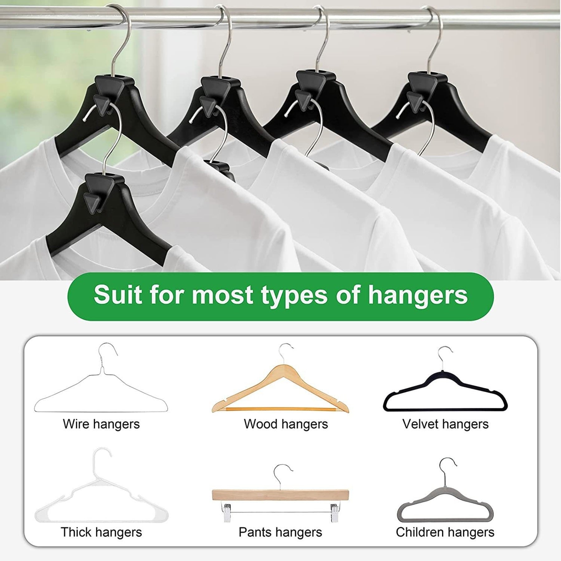 Ruby Space Triangular Hanger Hooks