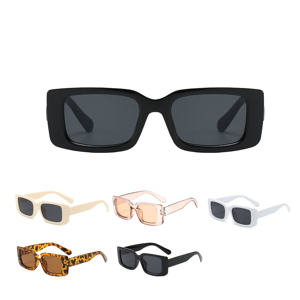 Retro Square Frame Sunglasses