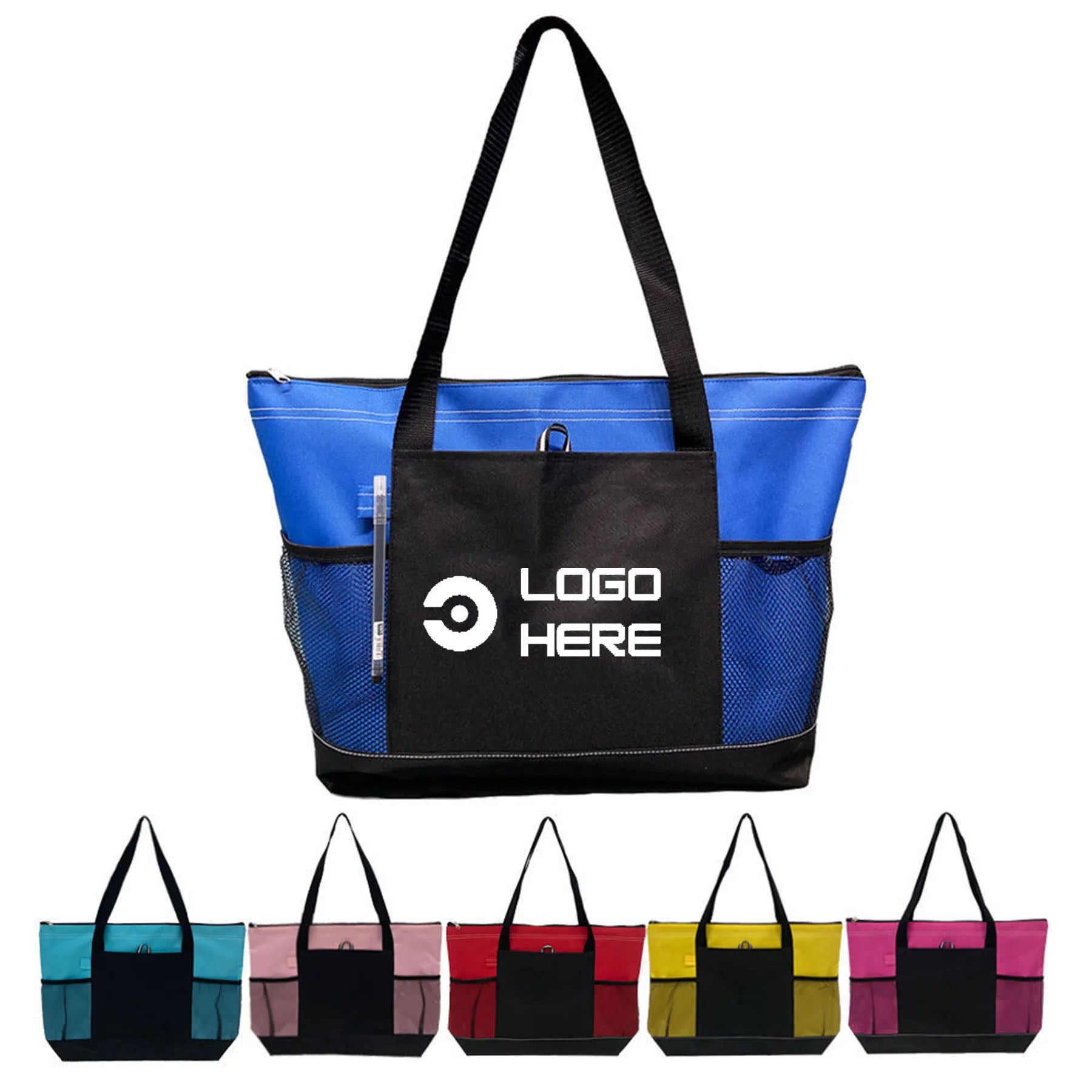 Premium Zippered Tote Bag