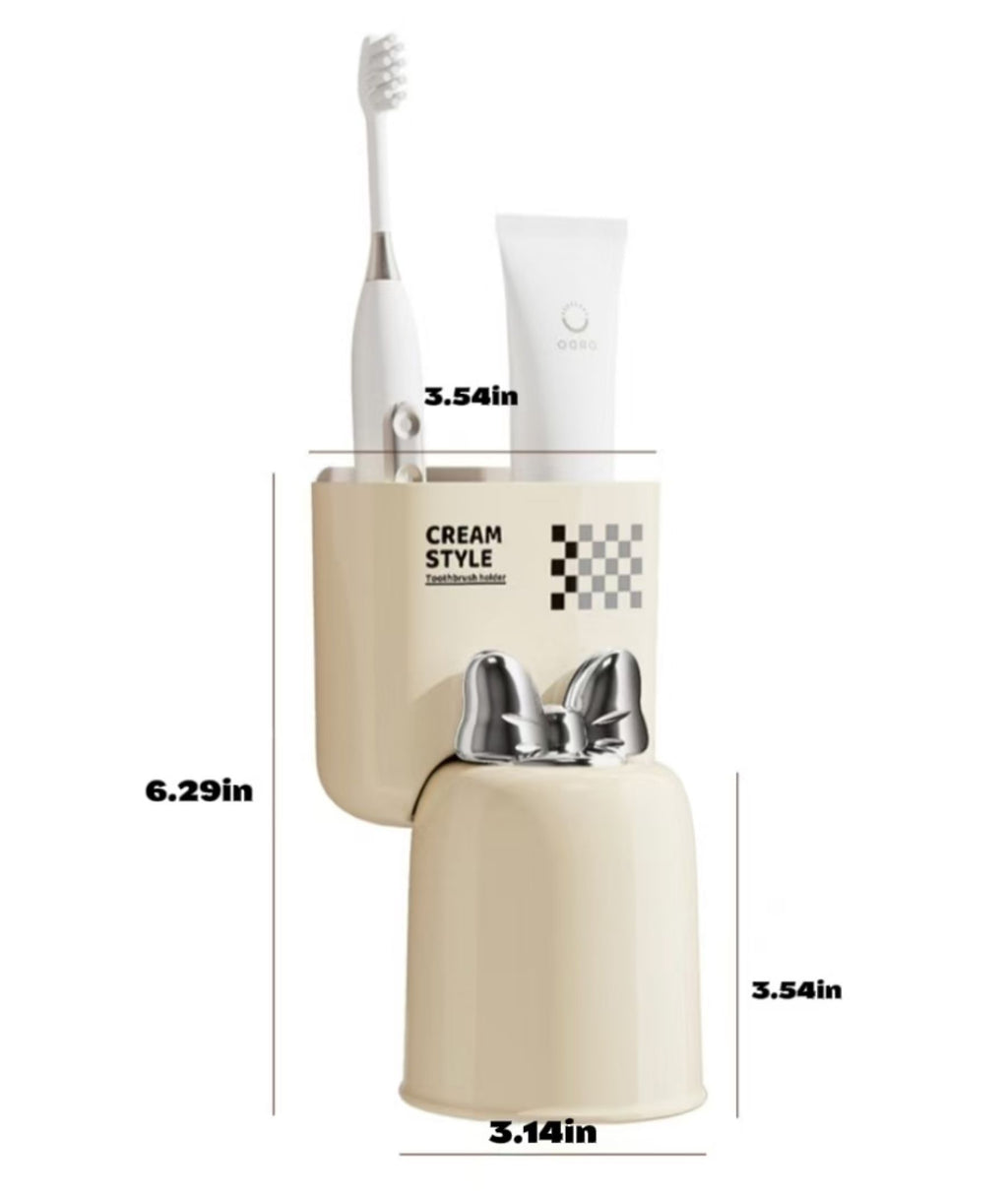 Wall-Mounted Tooth Mug