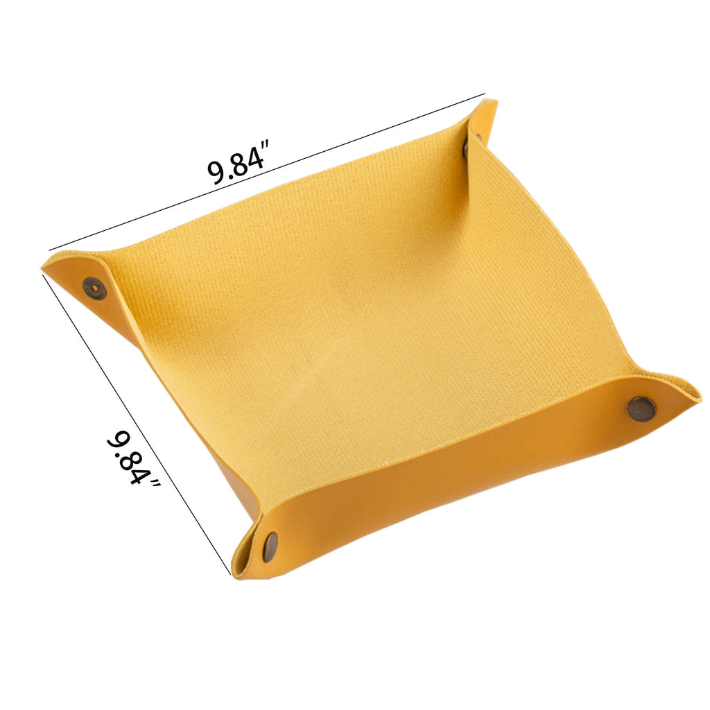 Pu Leather Storage Tray