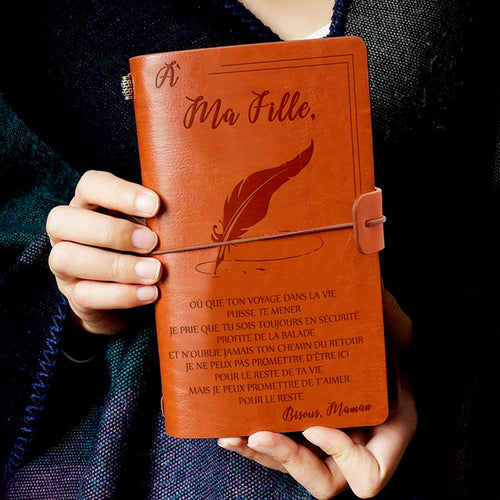 A6 Pu Leather Diary Notebook