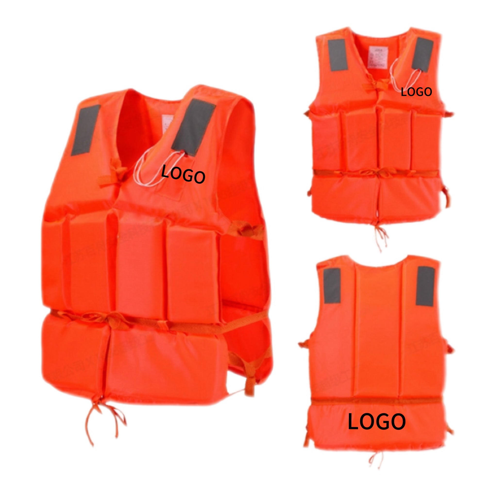 Oxford Fabric Thickened Adult Life Jacket