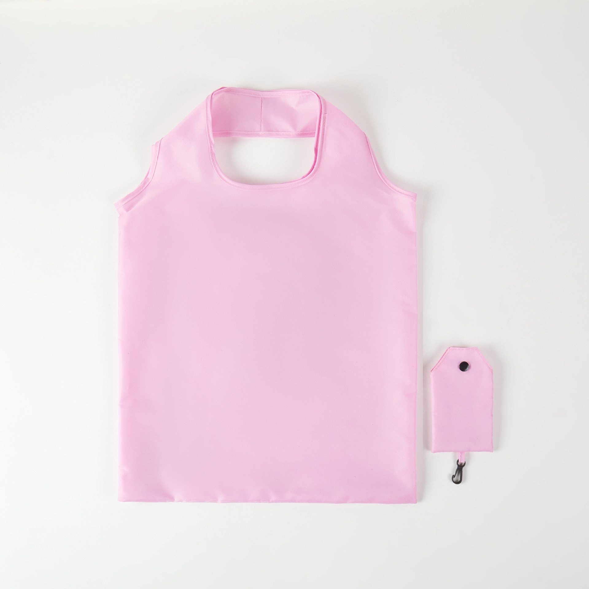 Solid-color Folding Shopping Bag