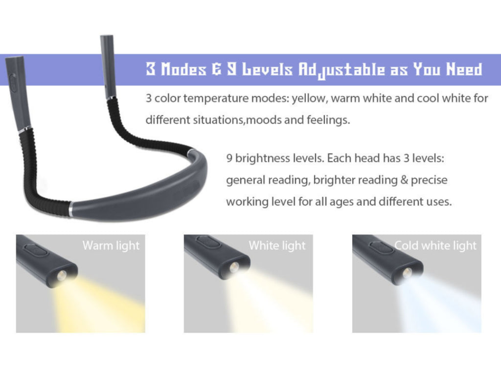 Neck Hanging Night Reading Light