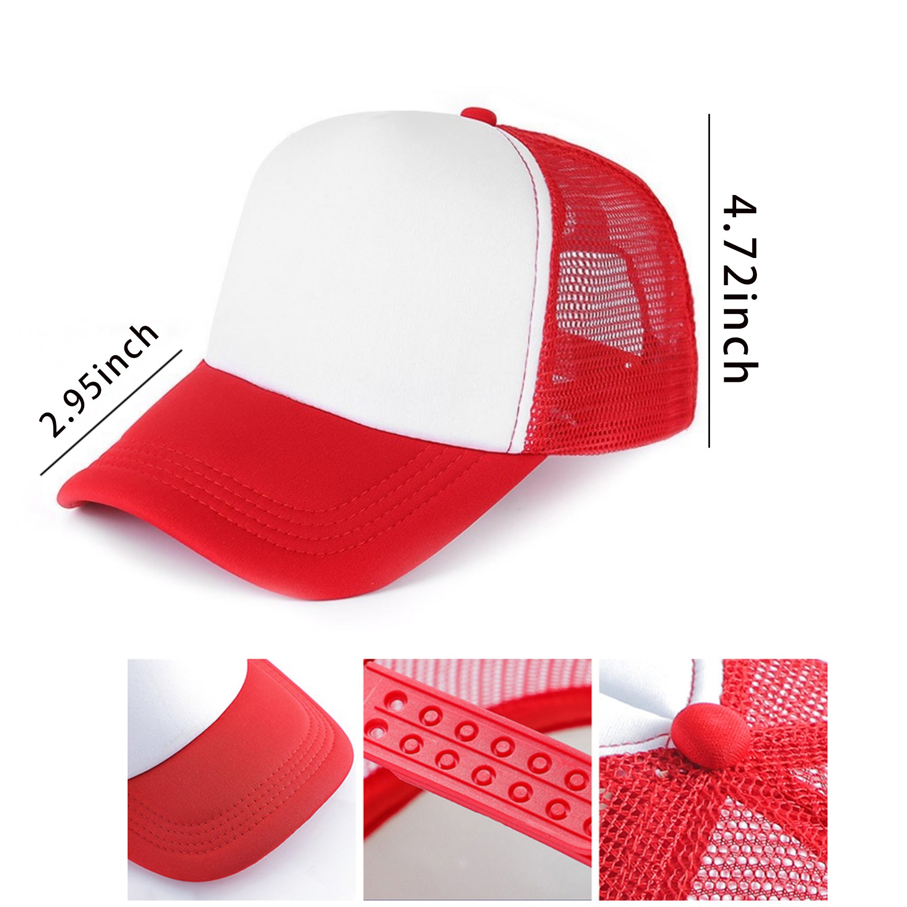 Blank Polyester Mesh Cap