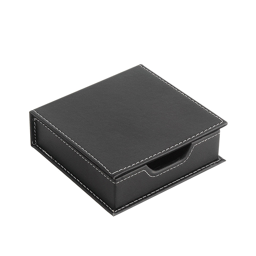 Leather Sticky Note Box