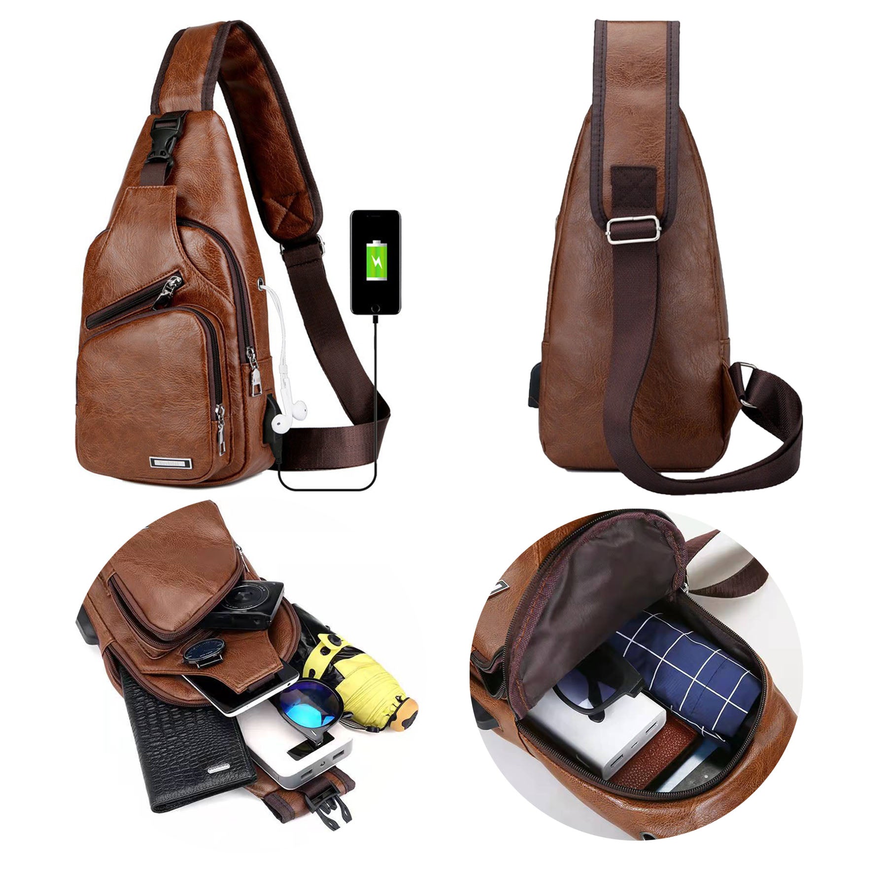 Casual Crossbody Bag