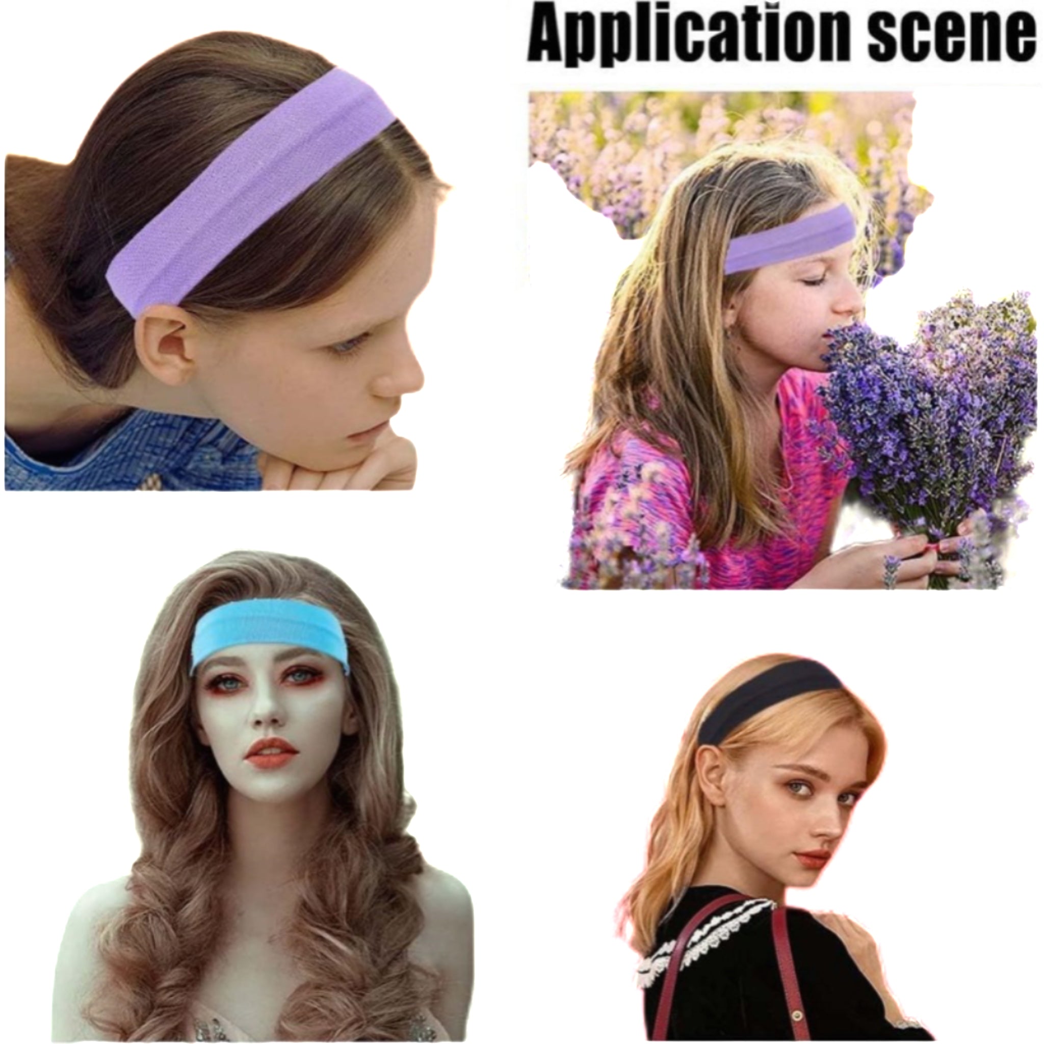 Solid - Color High - Elasticity Headband