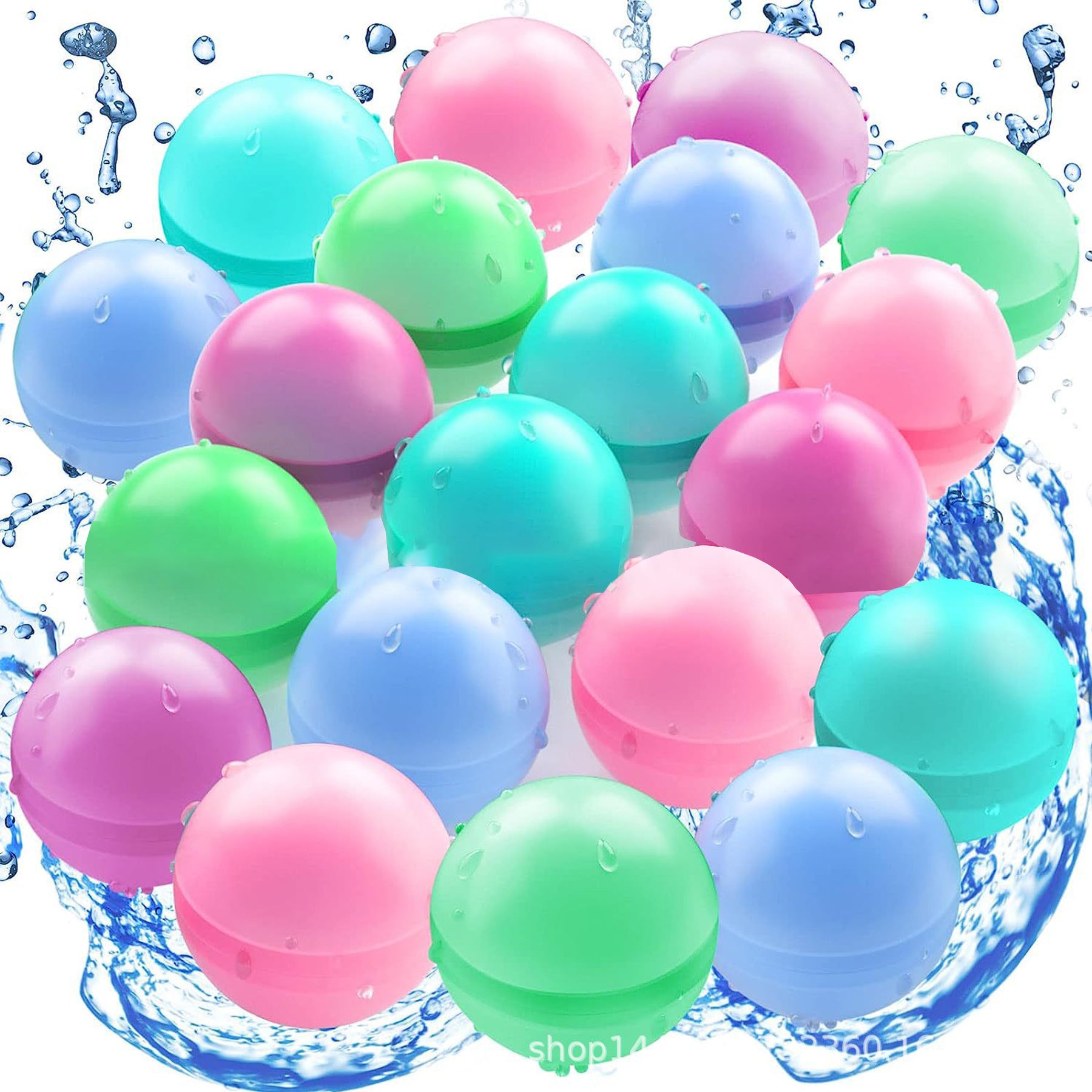 Reuse Clasp Silicone Water Balloons