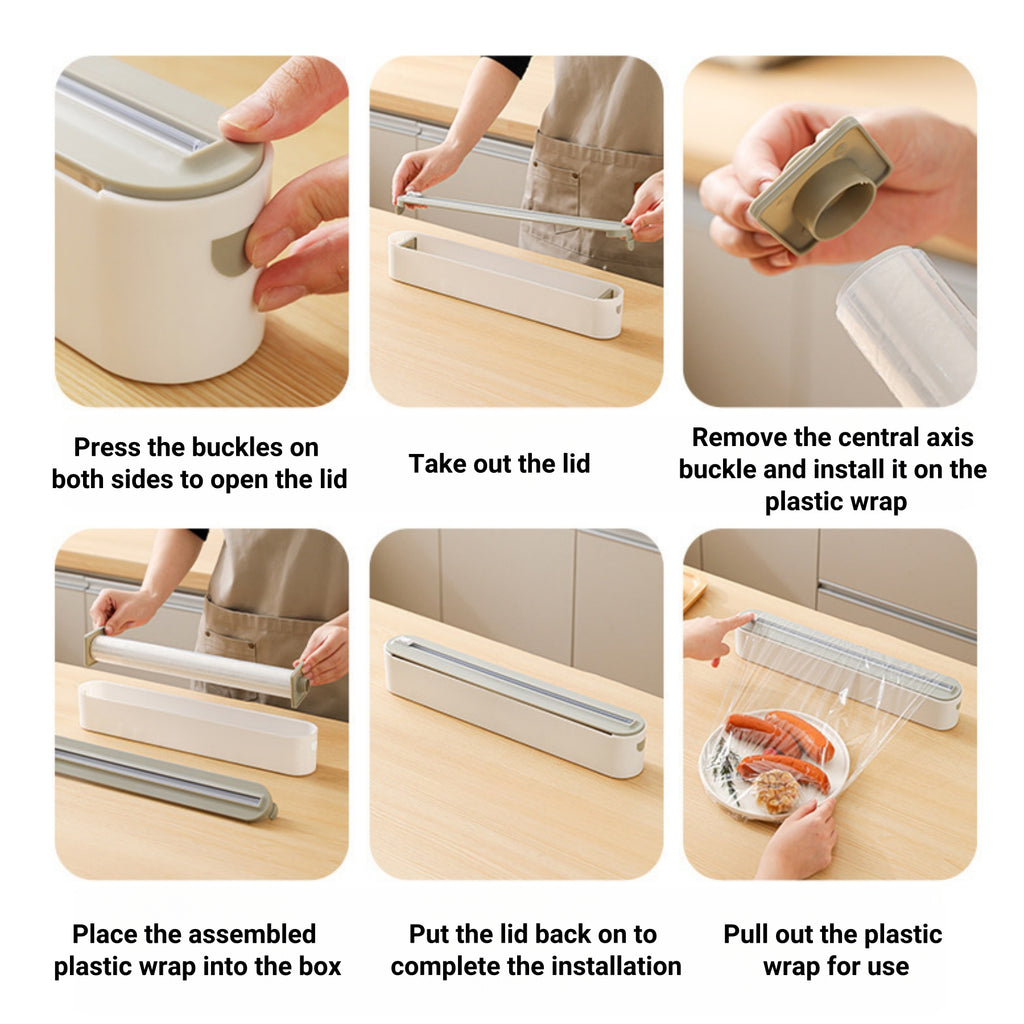 Household Plastic Wrap Cutter