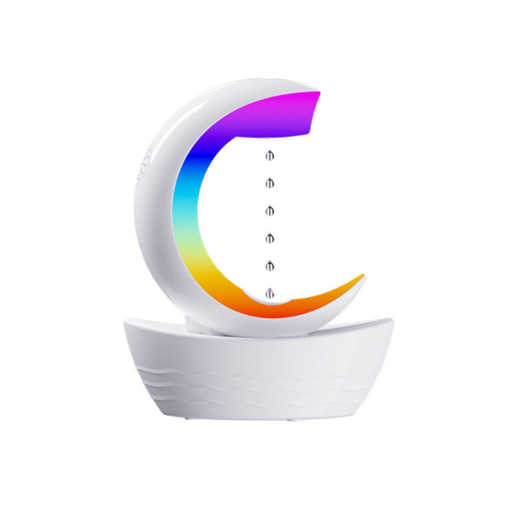 Gravity Defying Humidifier Bluetooth Speaker Rgb Light