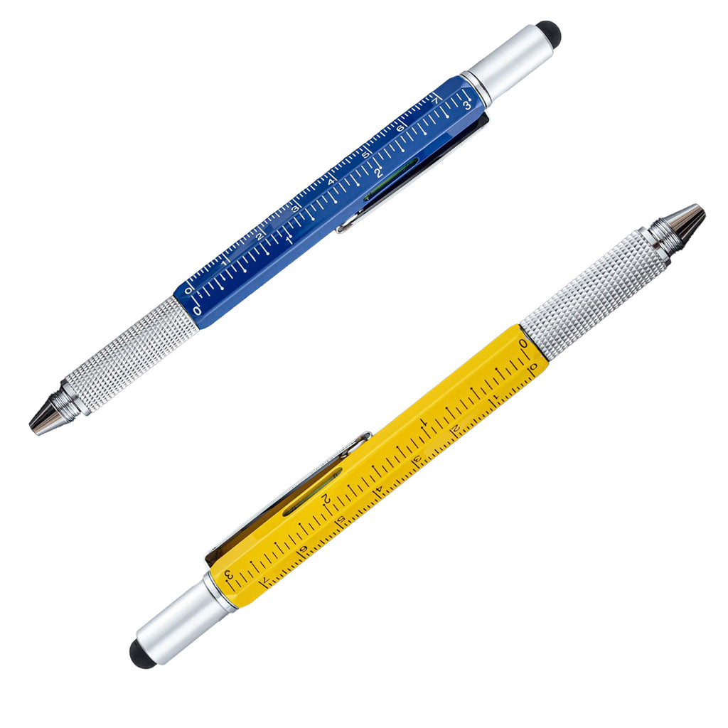 6-In-1 Aluminum Tool Pen With Screwdriver