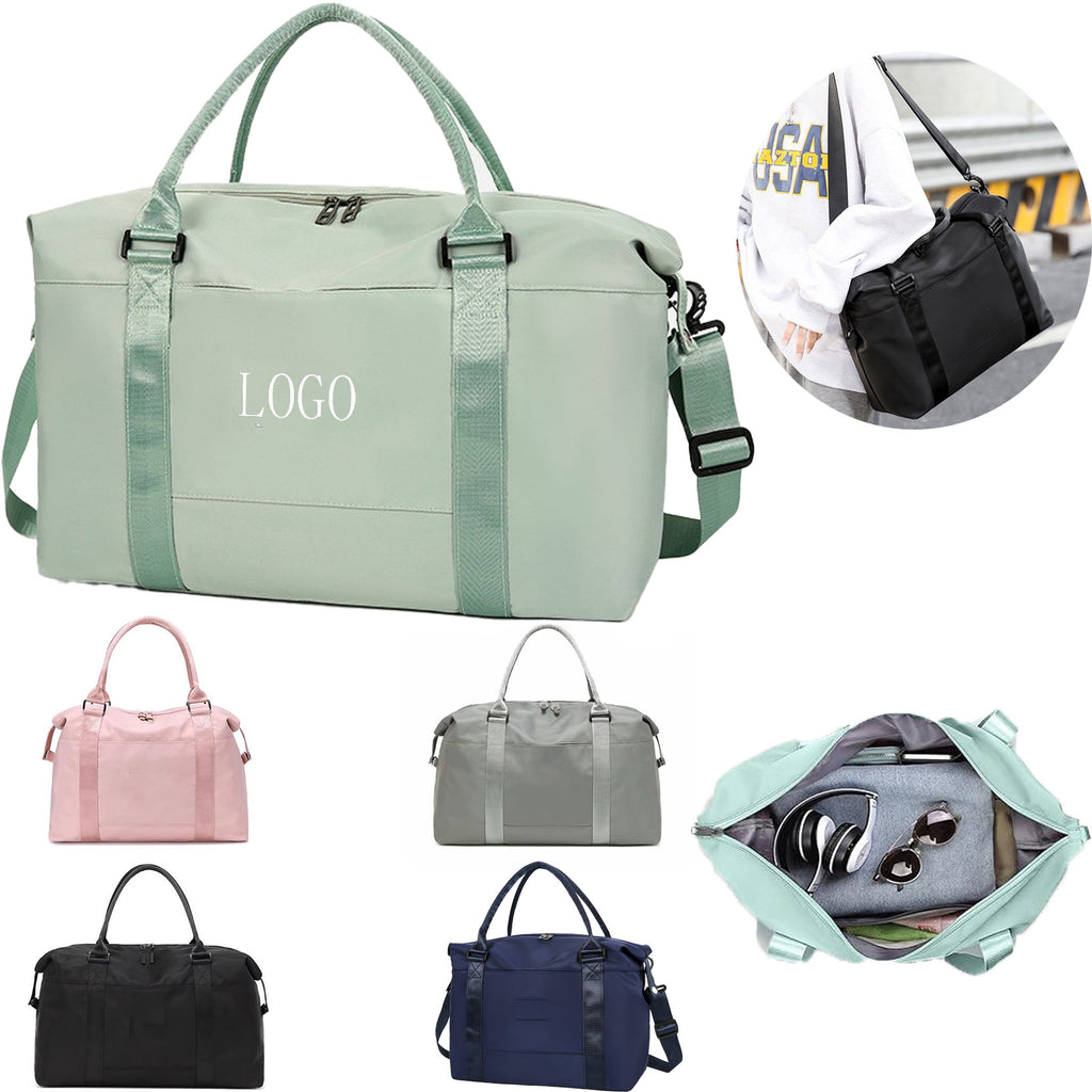Waterproof Weekender Duffle Bag with Trolley Sleeve