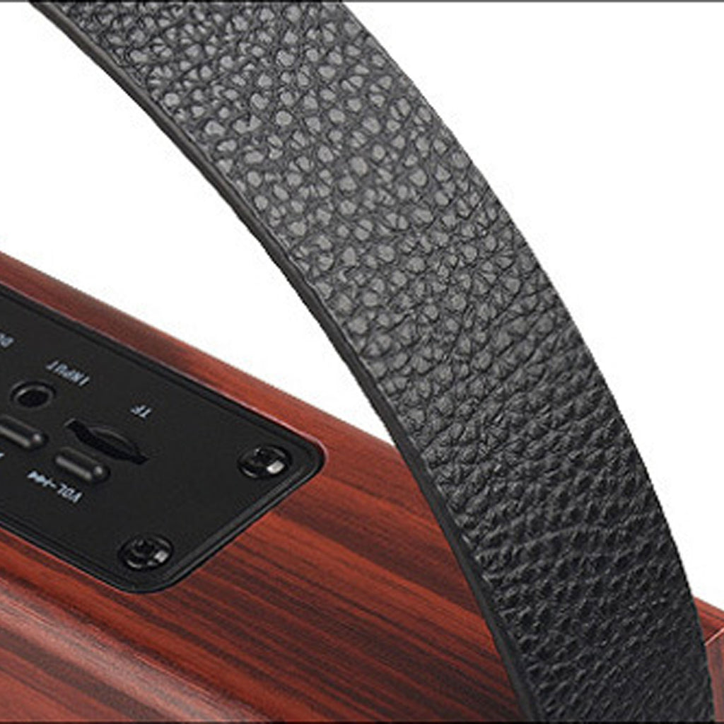 Leather Speaker With Handle