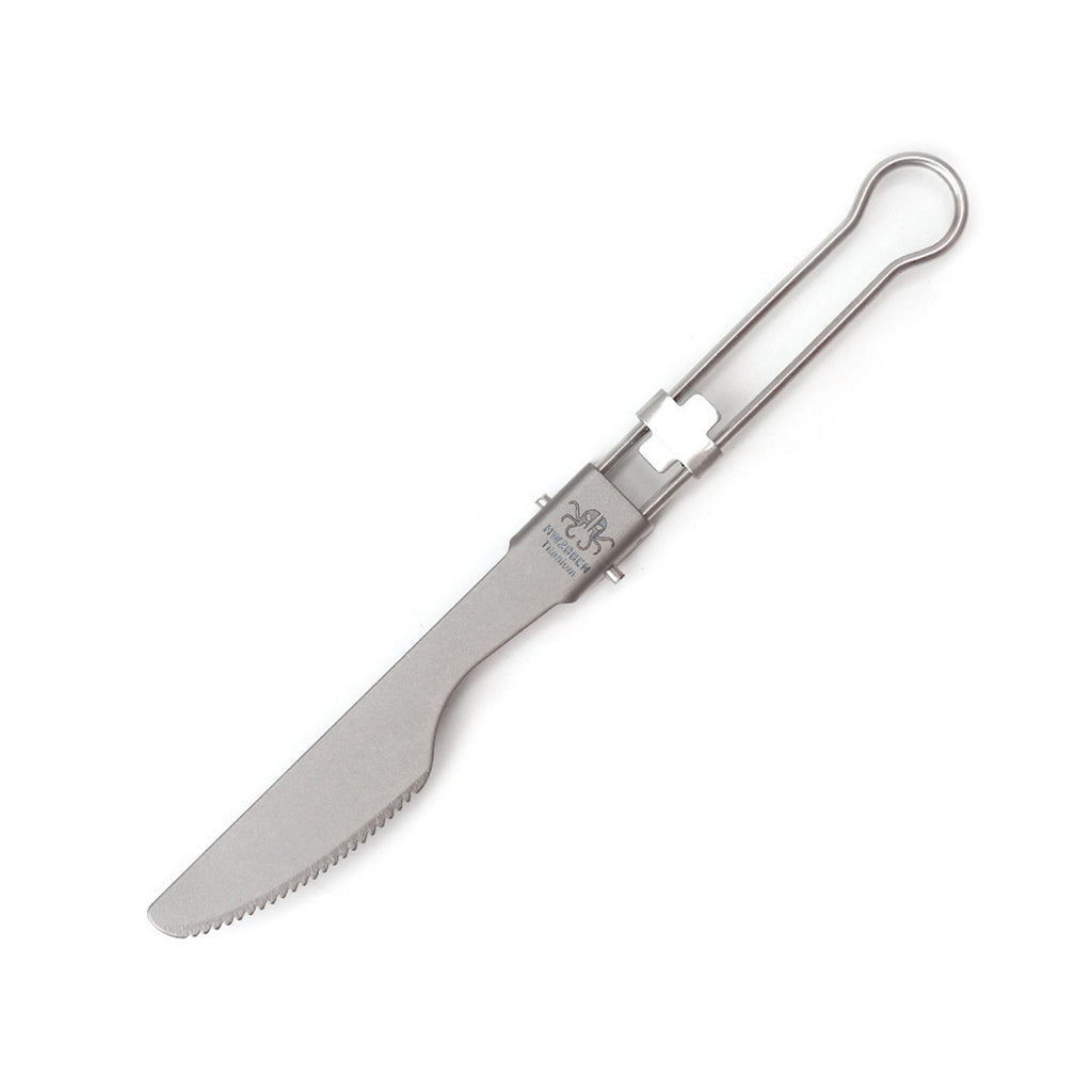 Titanium Folding Cutlery