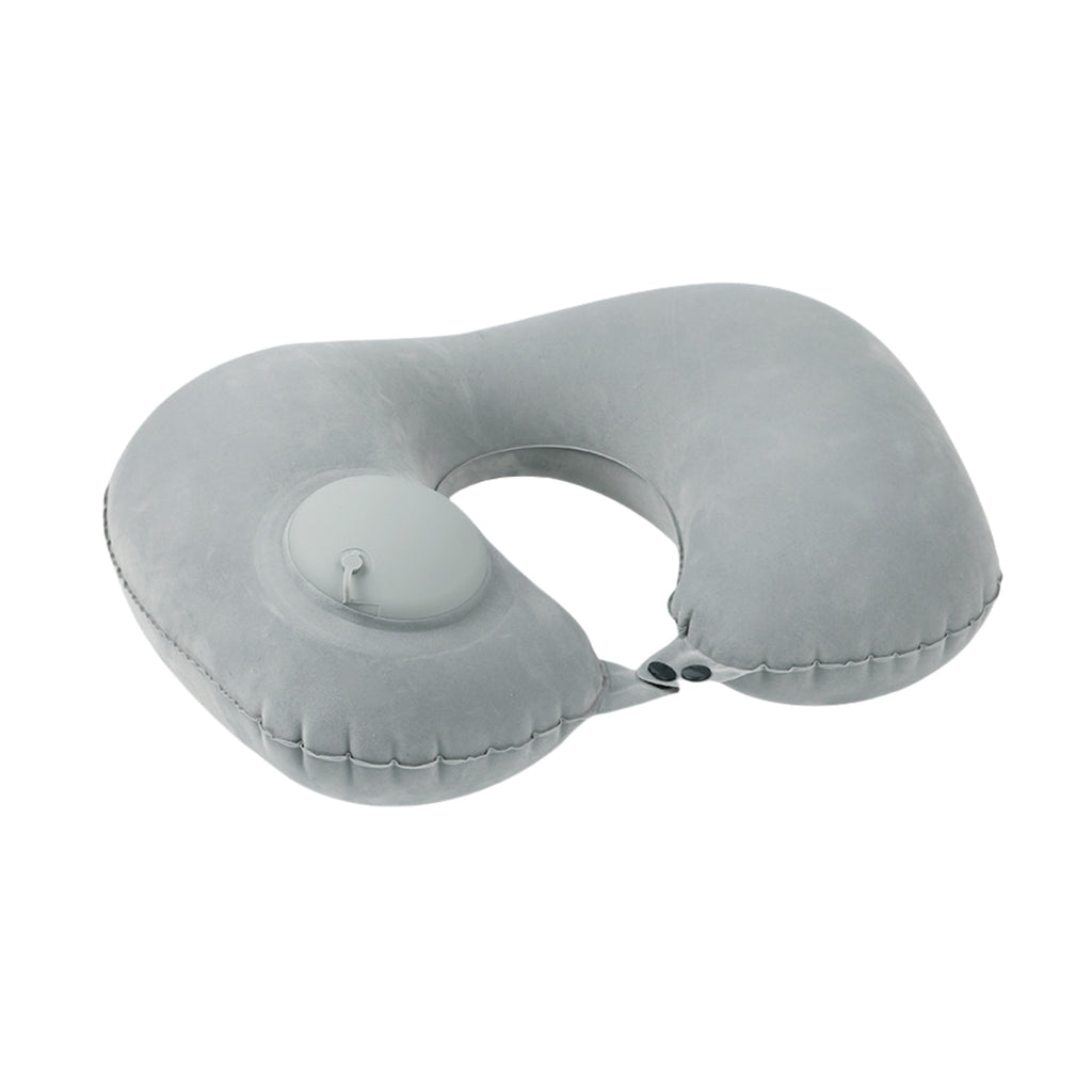 Portable Inflatable U-shaped Neck Pillow