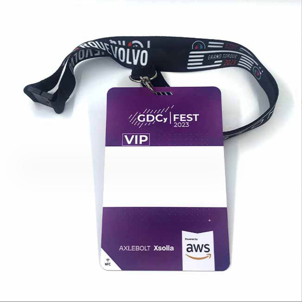 Usa Made Full Color Event Badge