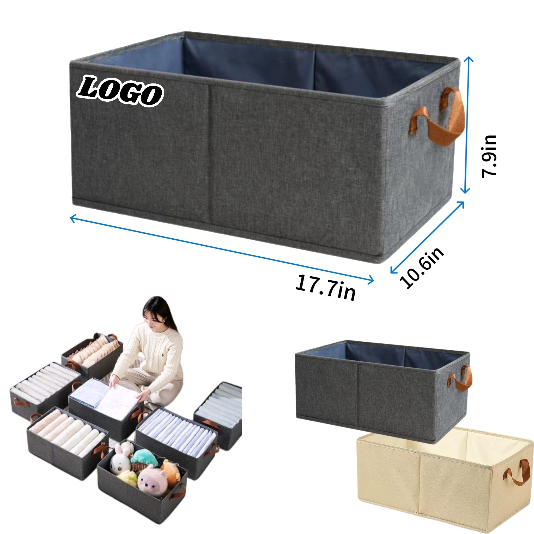 Cationic Drawer Type Storage Box