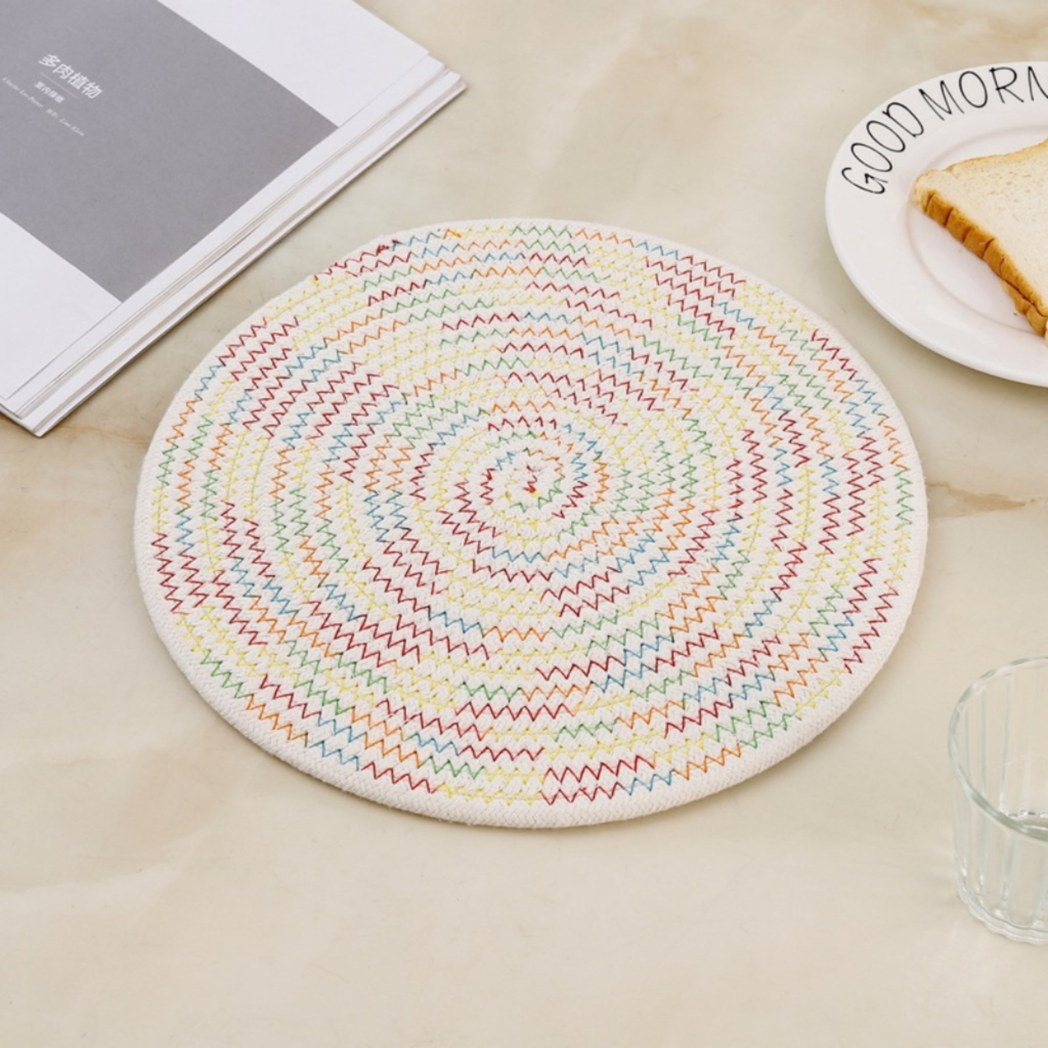 Handwoven Japanese Cotton Heatproof Placemat Coaster